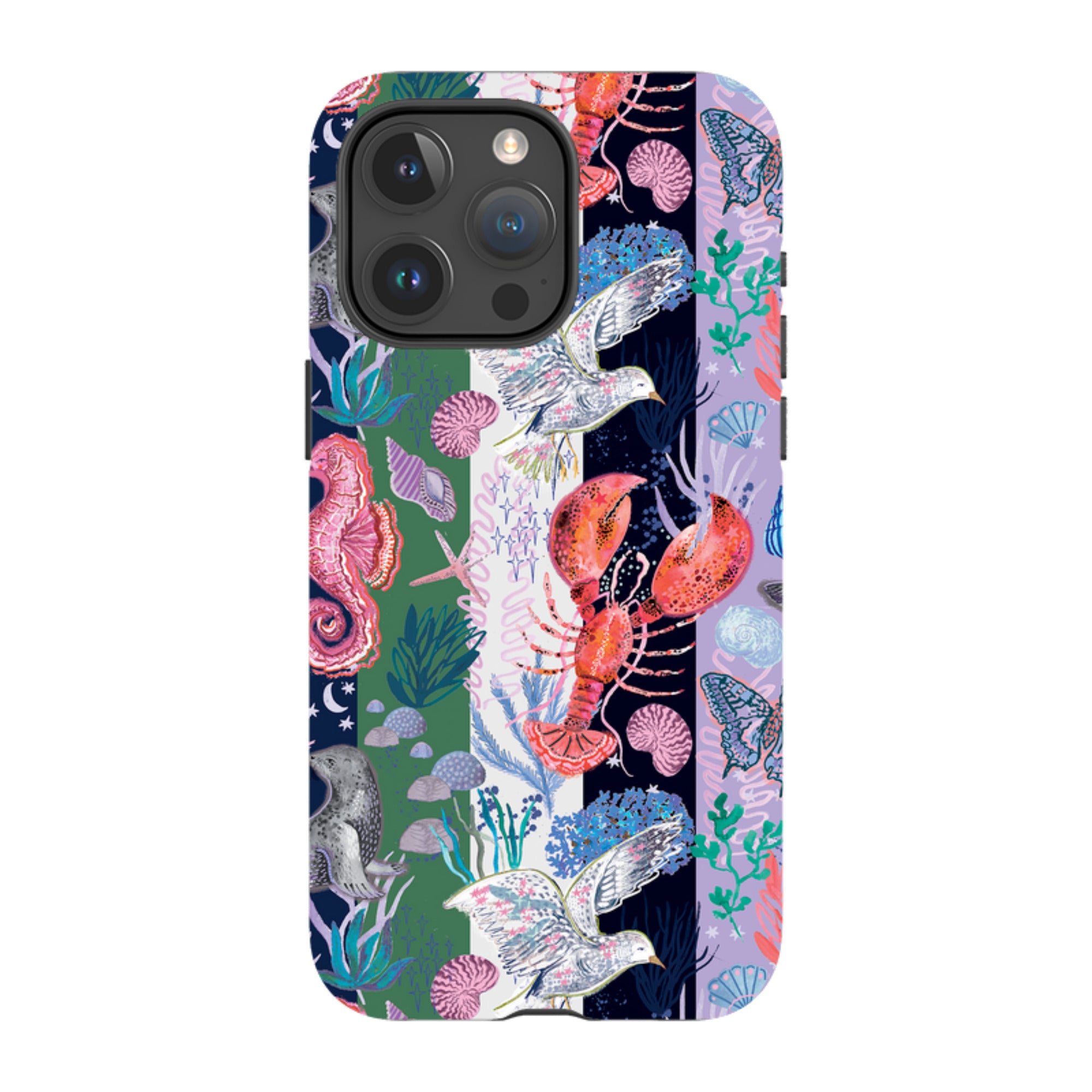 iPhone Case - Coastal Calling Stripe I By Emma Frances Grant