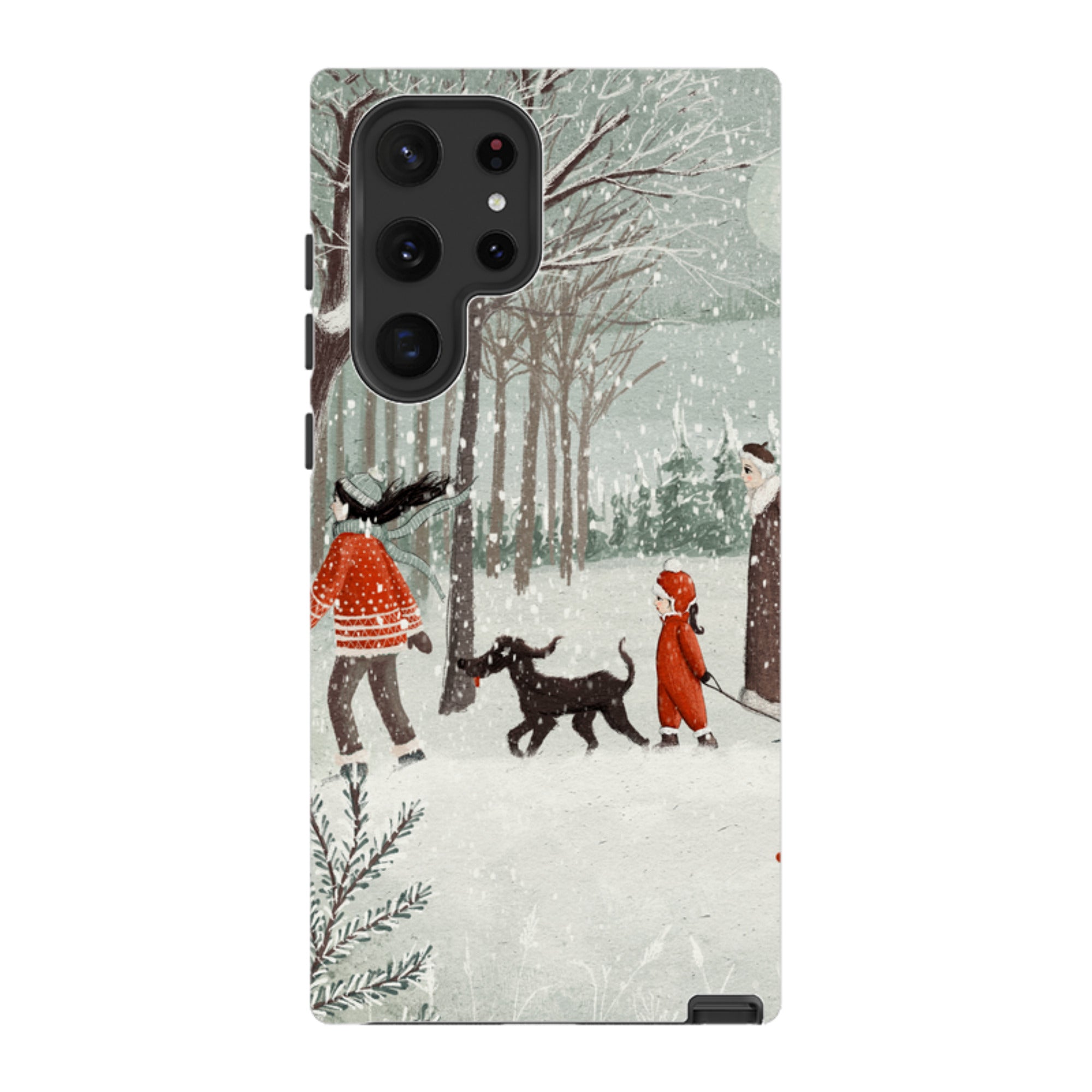 Samsung Tough Case - Winter Walk By Maja Lindberg