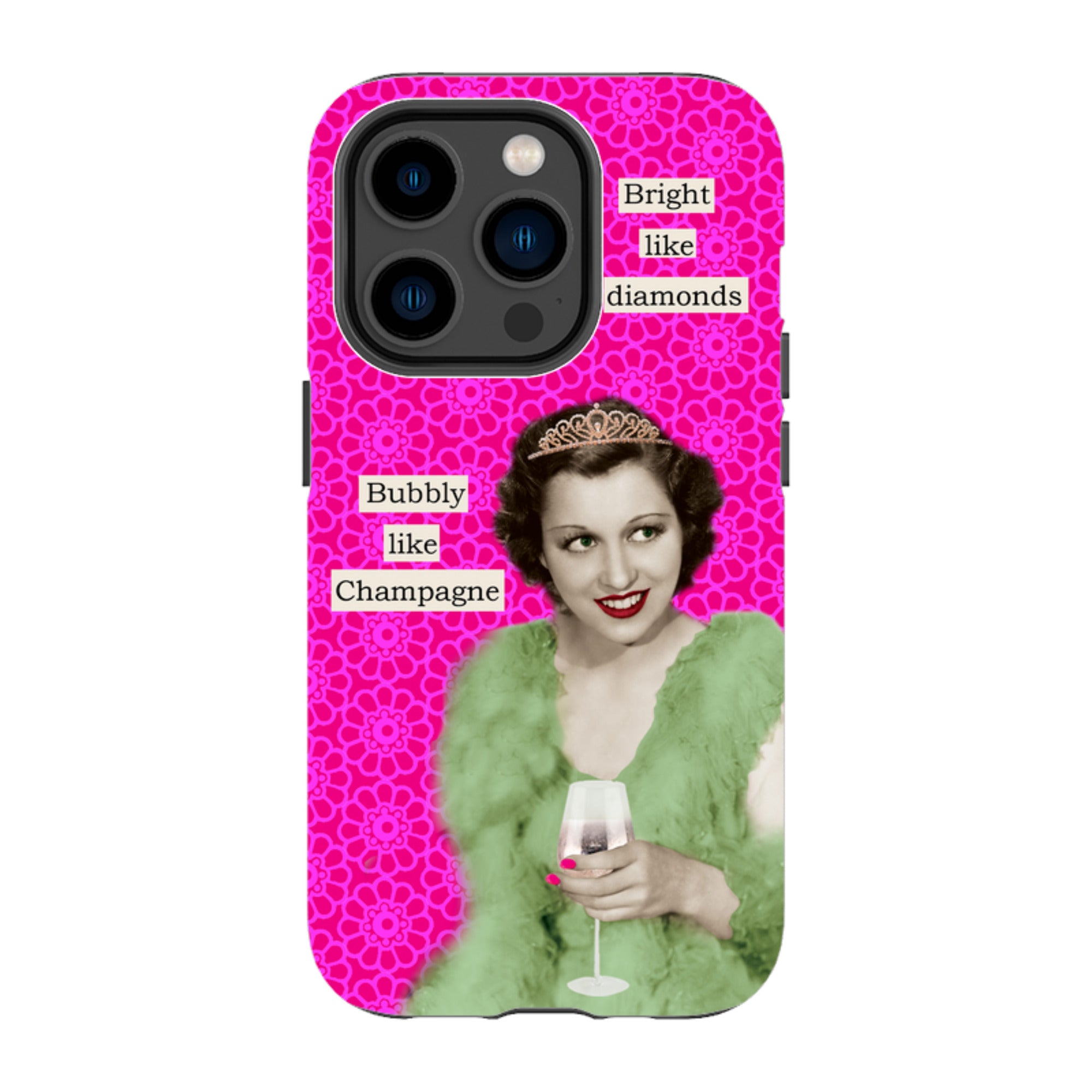 iPhone MagSafe Tough Case - Bright Like Diamonds By Clare Jordan