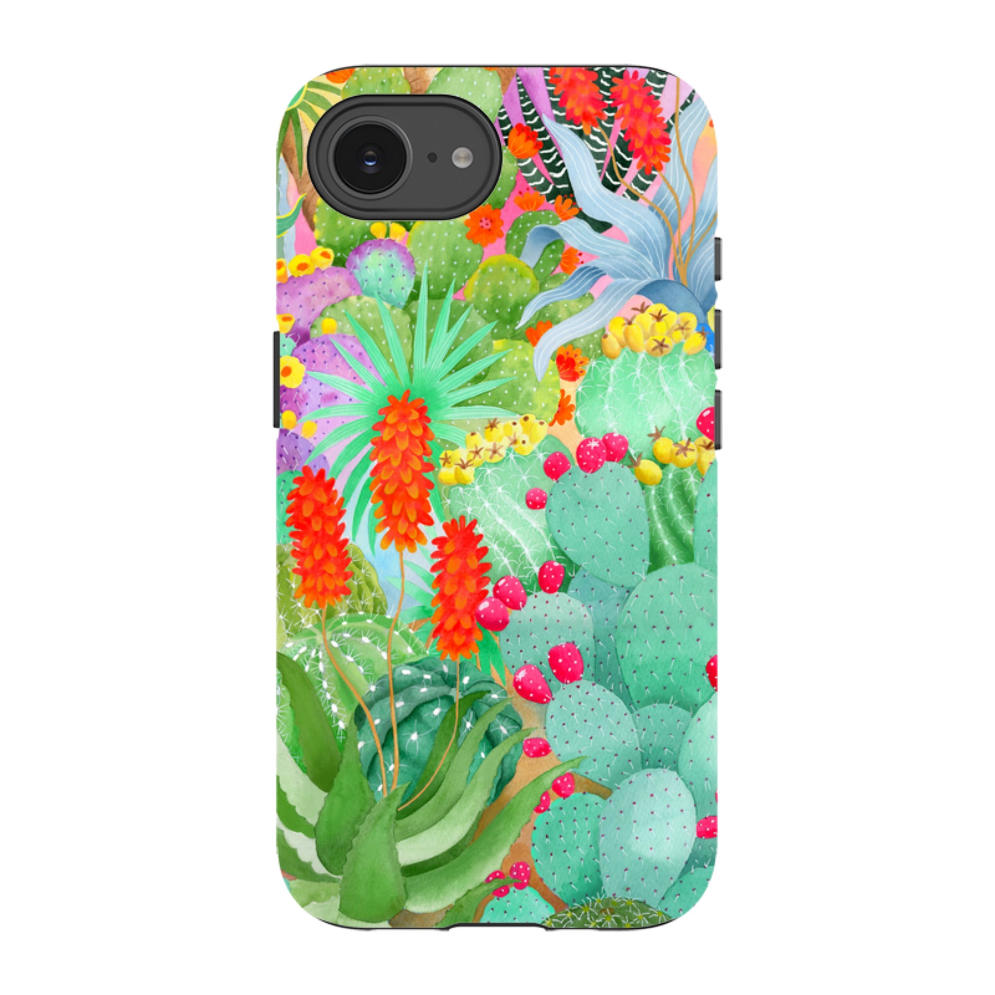 iPhone Tough Case - Cactus By Bex Parkin