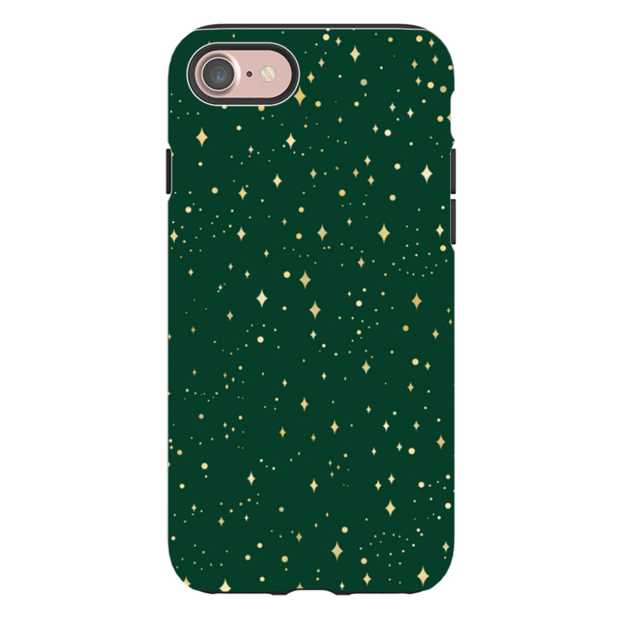 iPhone Tough Case - Forest Green Cosmos