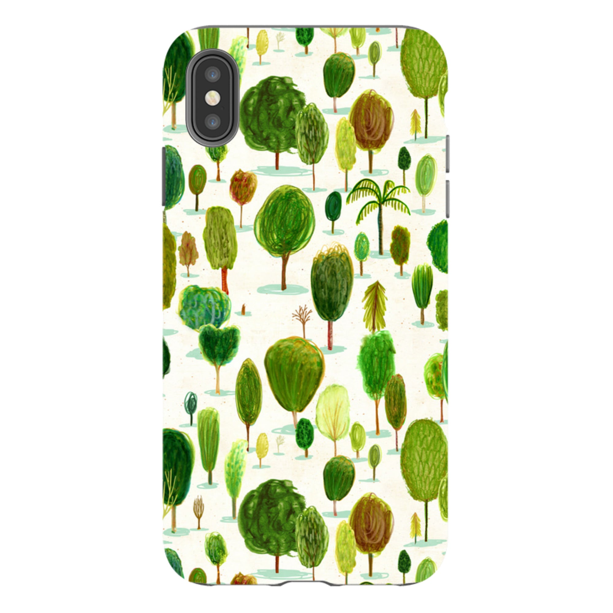 iPhone Tough Case - Summer In The Arboretum By Katherine Quinn