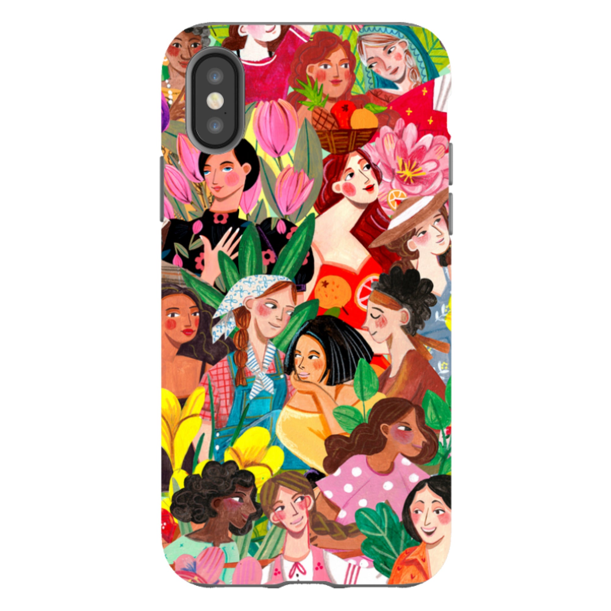 iPhone Tough Case - People By Caroline Bonne Muller