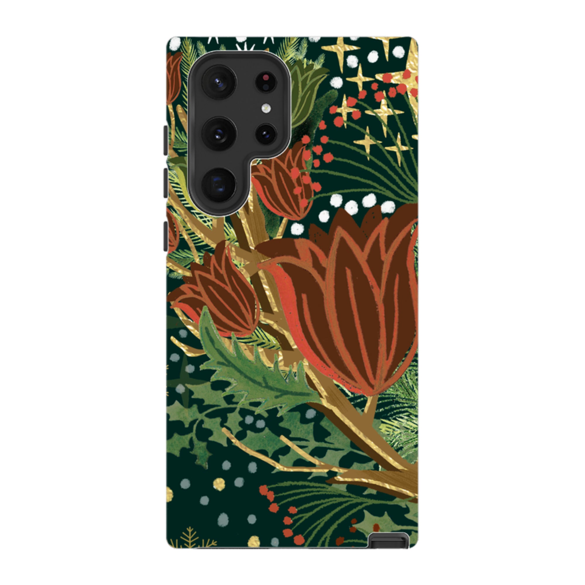 Samsung Tough Case - Winter Deer II By Emma Frances Grant