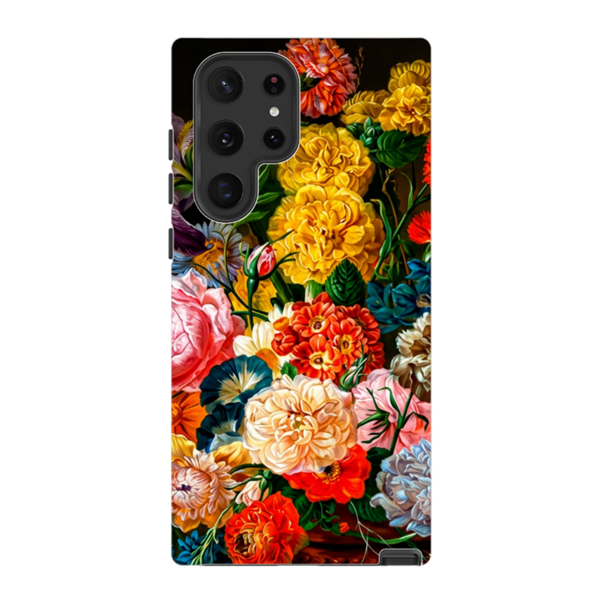 Samsung Tough Case - Vintage Peony & Iris