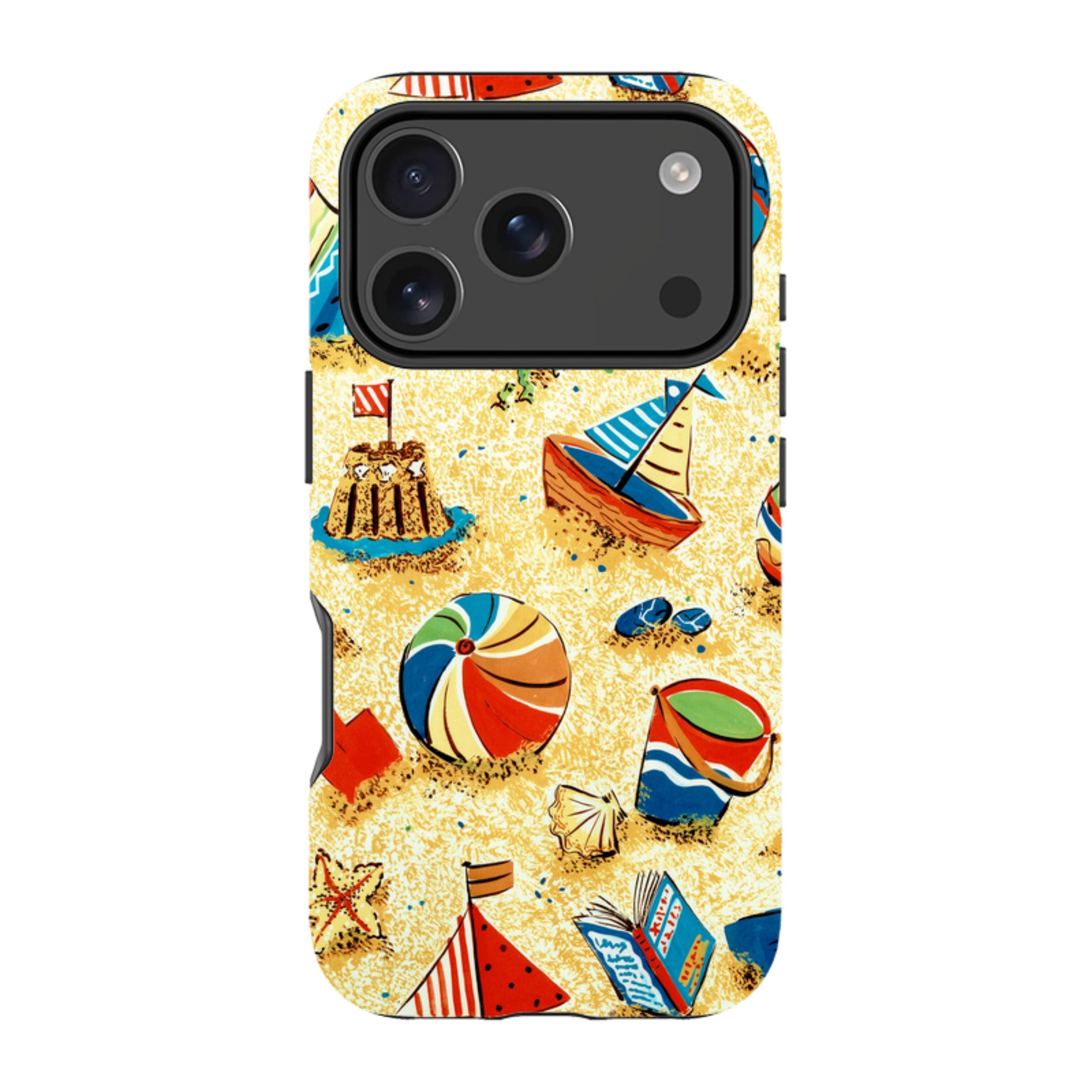 iPhone Tough Case - Beach Things By Sarah Campbell