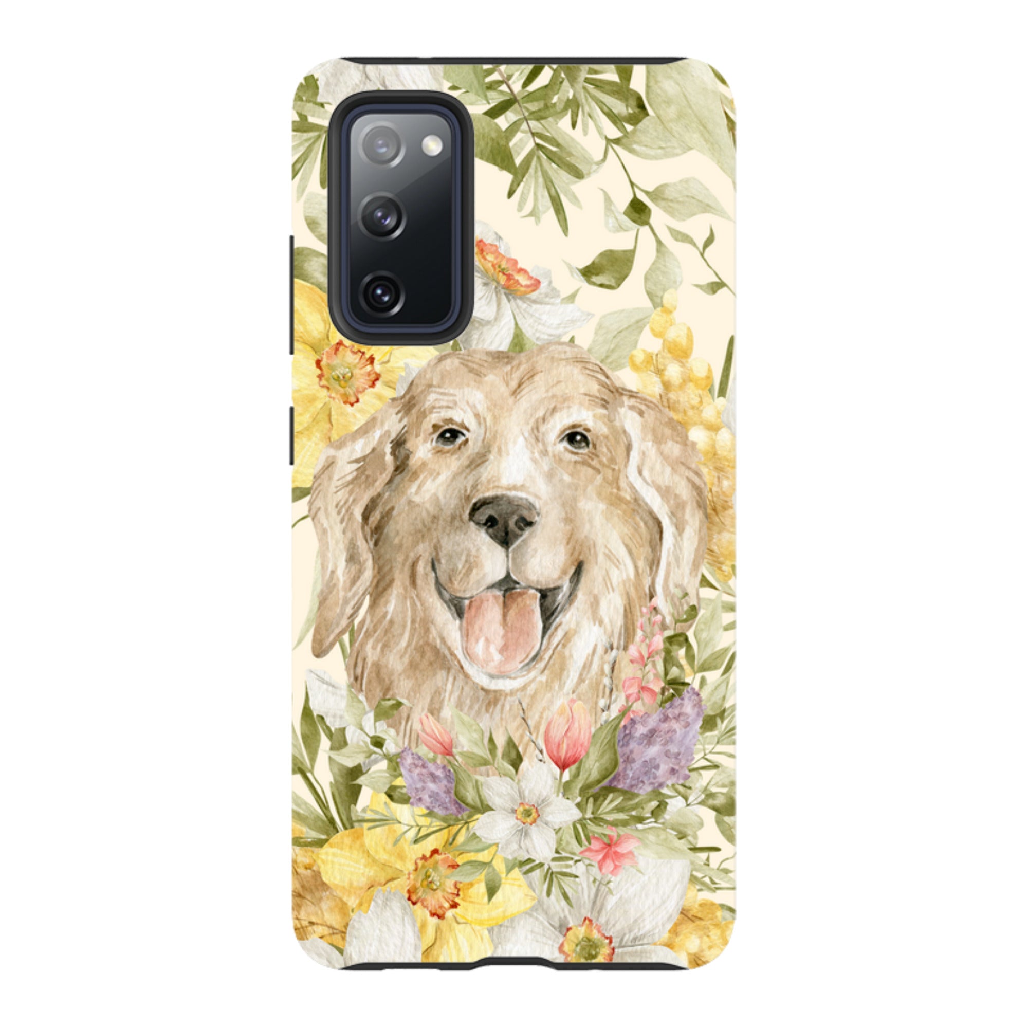 Samsung Tough Case - Floral Dog