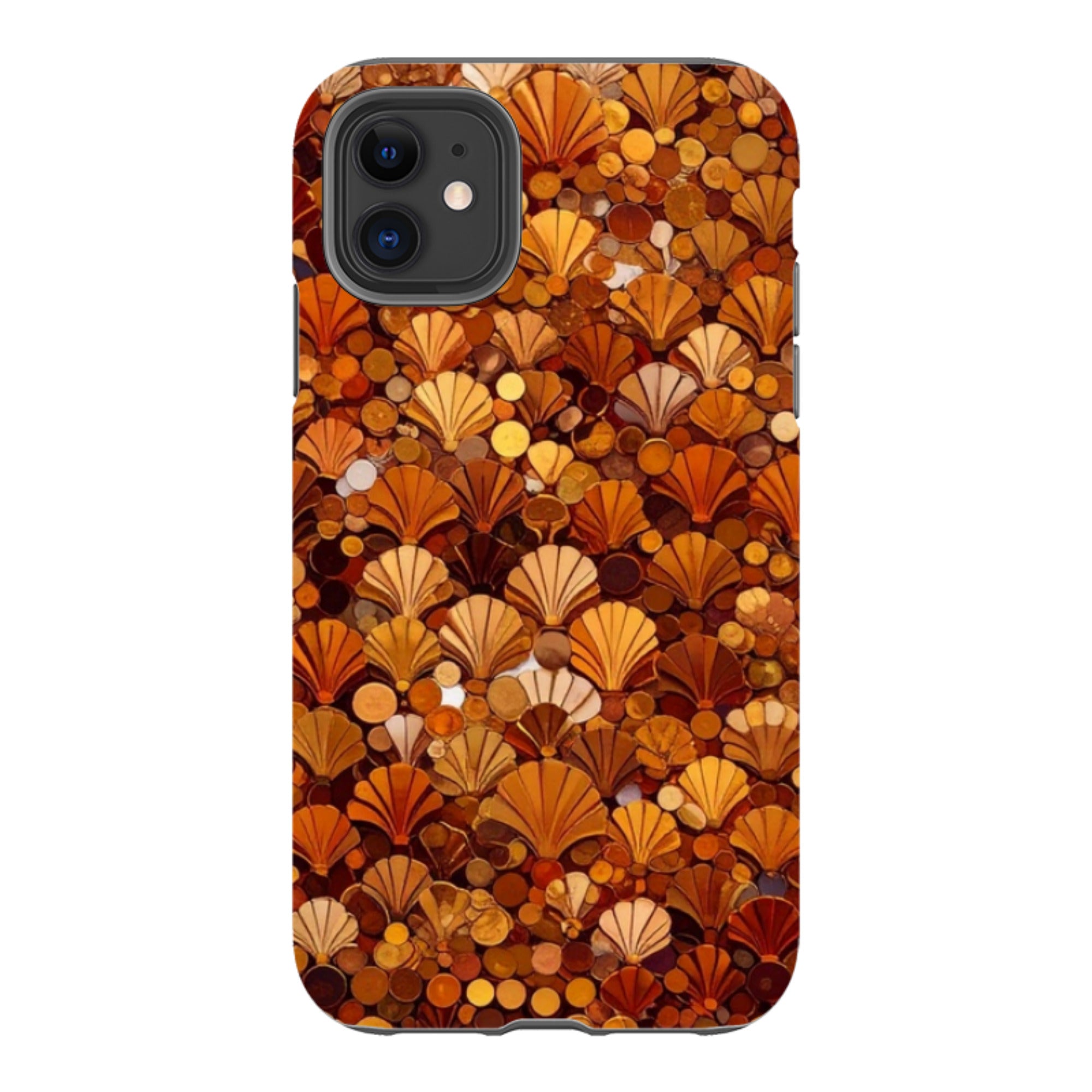iPhone Tough Case - Golden Shells