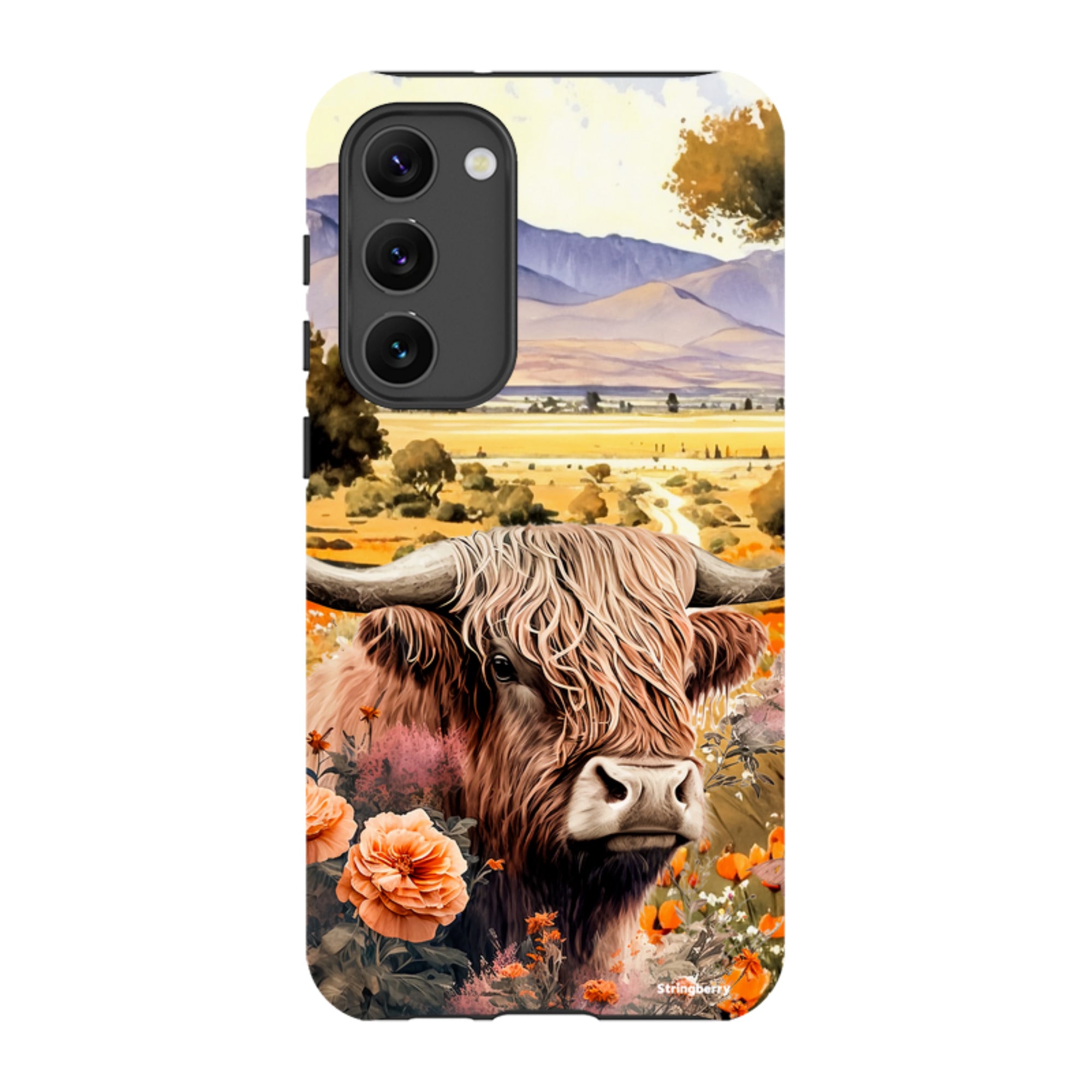 Samsung Tough Case - Highland Cow III