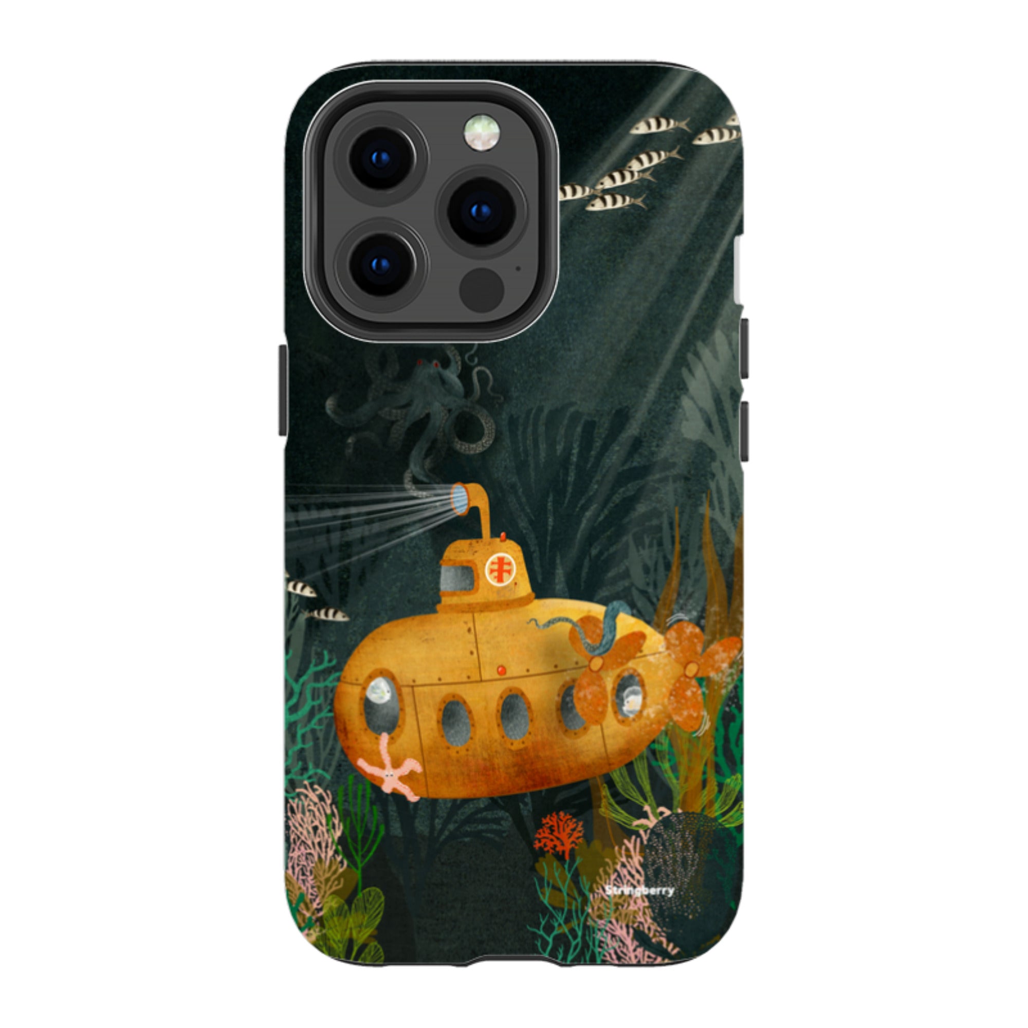 iPhone MagSafe Tough Case - Submarine By Katherine Quinn