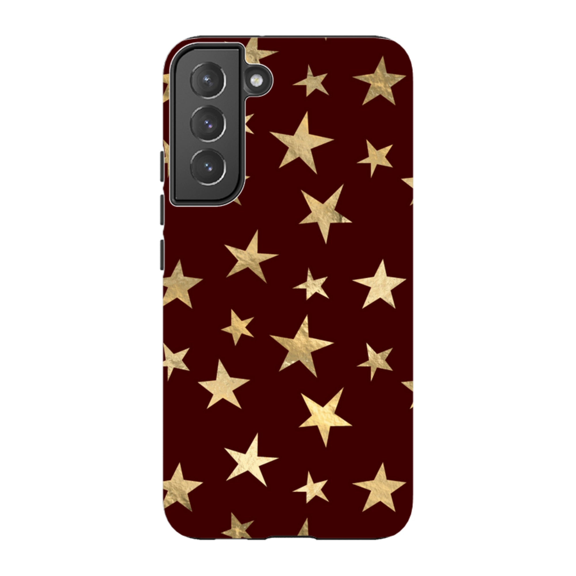 Samsung Tough Case - Brown and Gold Stars