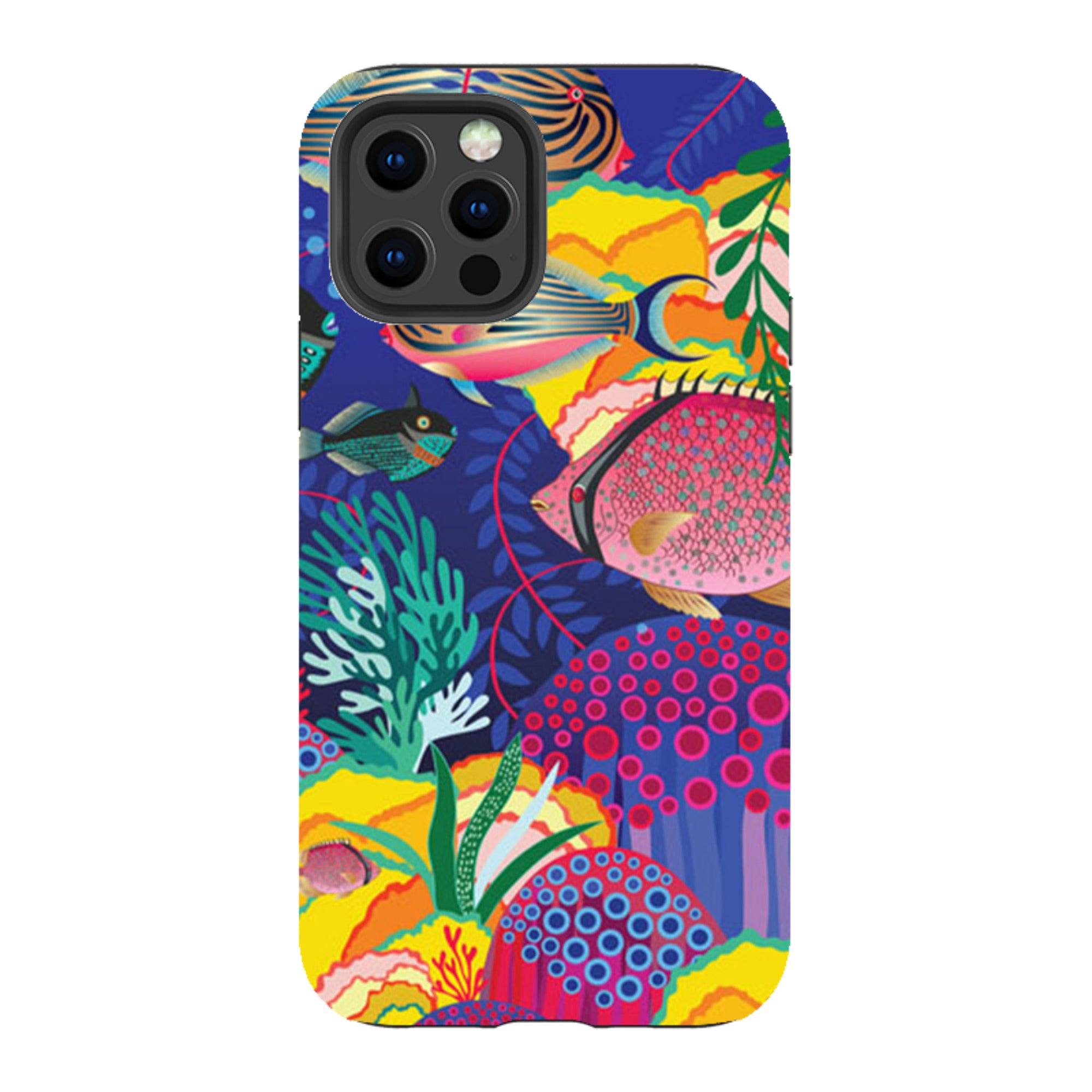 iPhone Tough Case - Fish By Mia Underwood