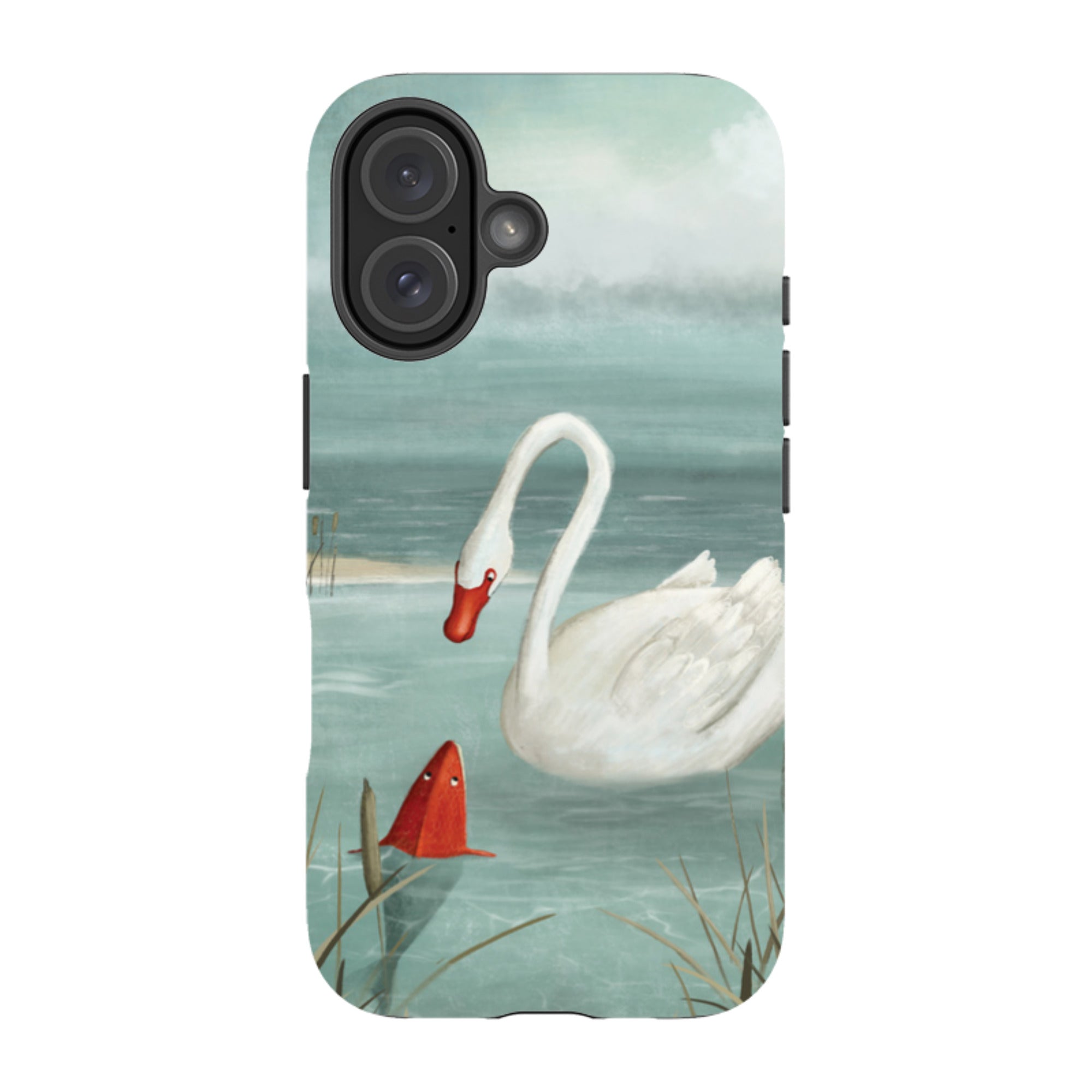 iPhone Tough Case - Swanfish By Maja Lindberg