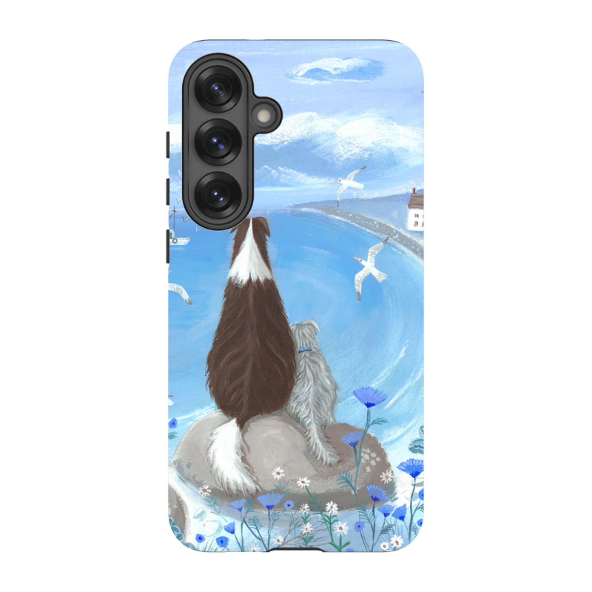 Samsung Tough Case - Beach Dog By Mary Stubberfield