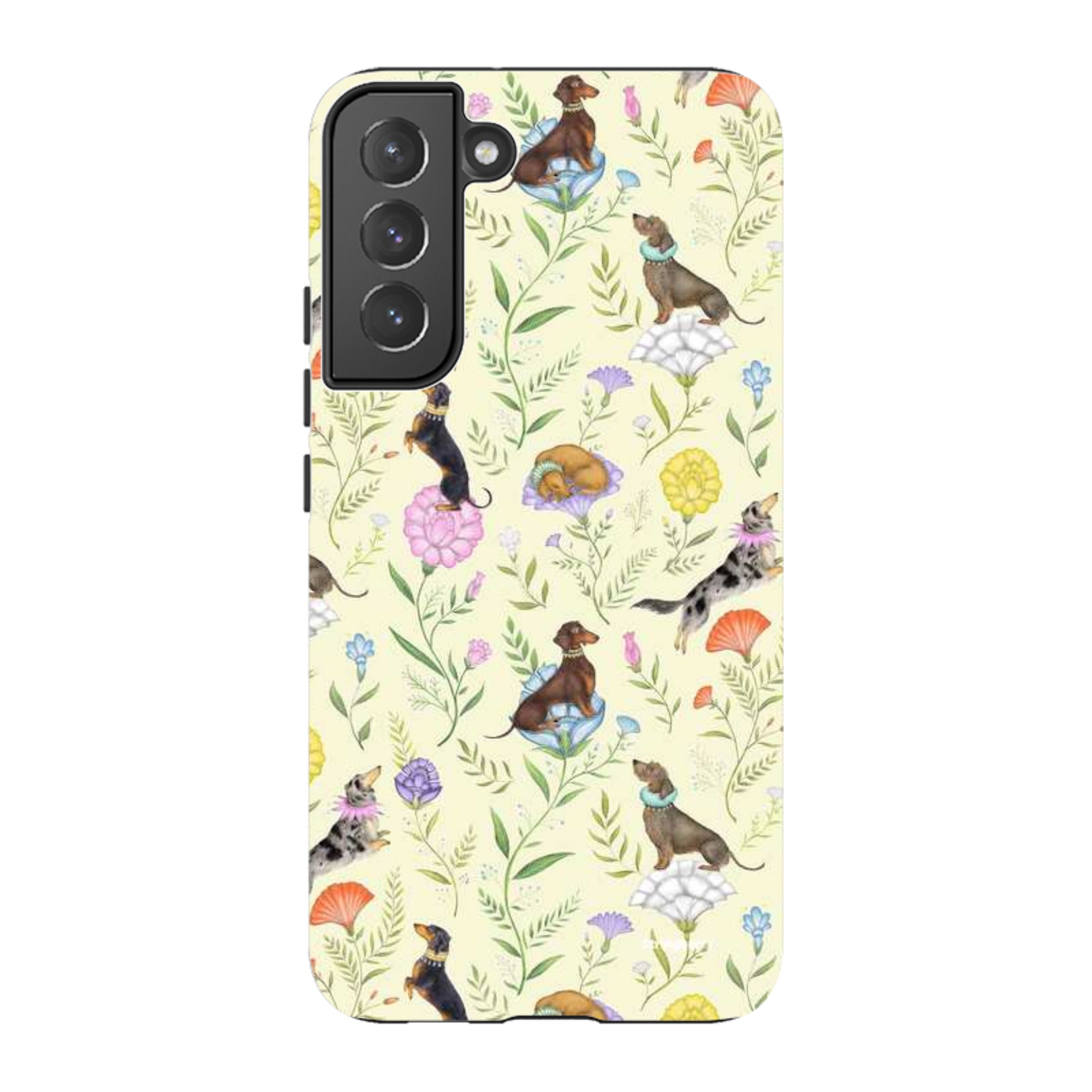Samsung Tough Case - Doxy Day Afternoon Buttercream By Catherine Rowe