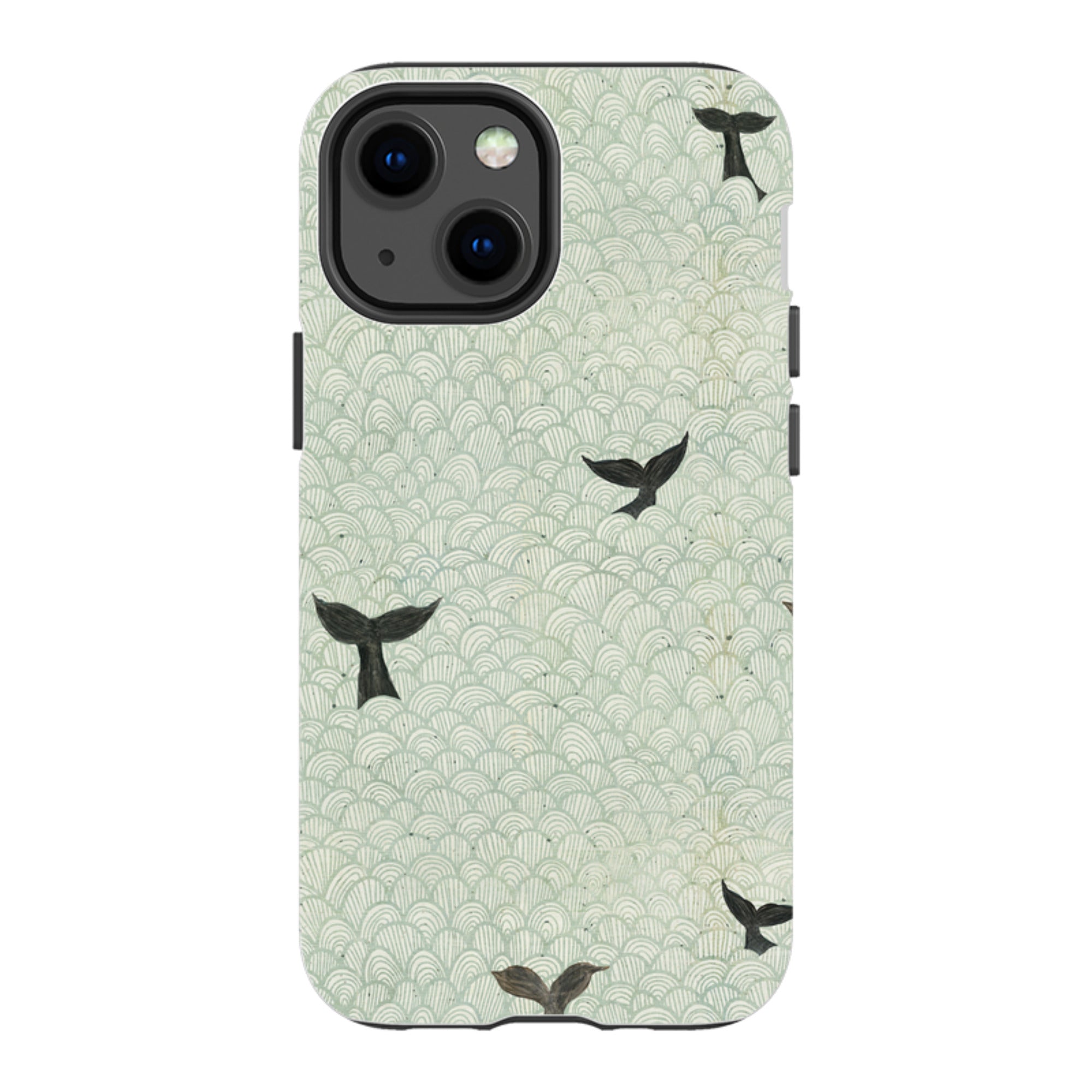 iPhone Tough Case - Whale Tails By Katherine Quinn