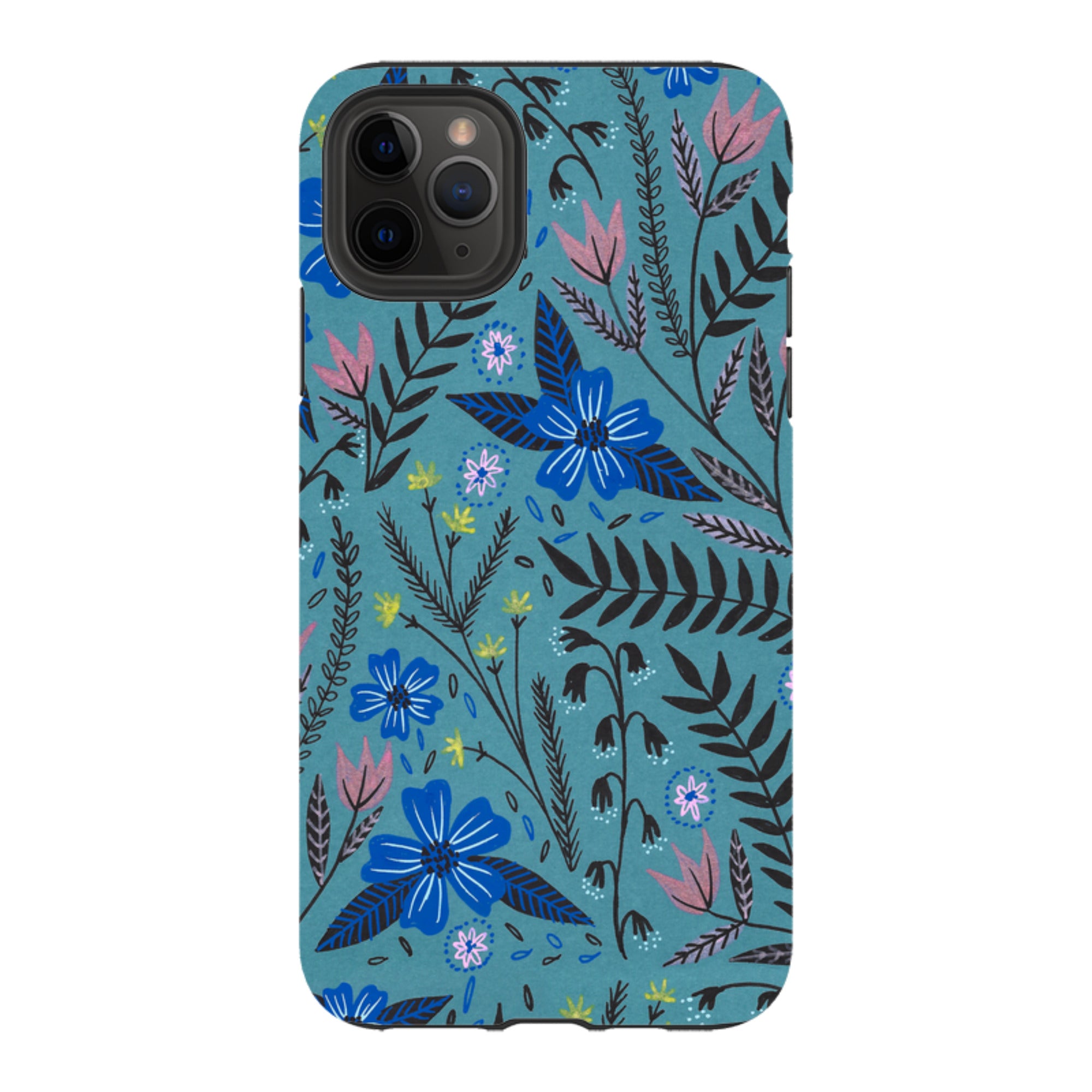 iPhone Tough Case - Dusk Garden By Lee Foster Wilson