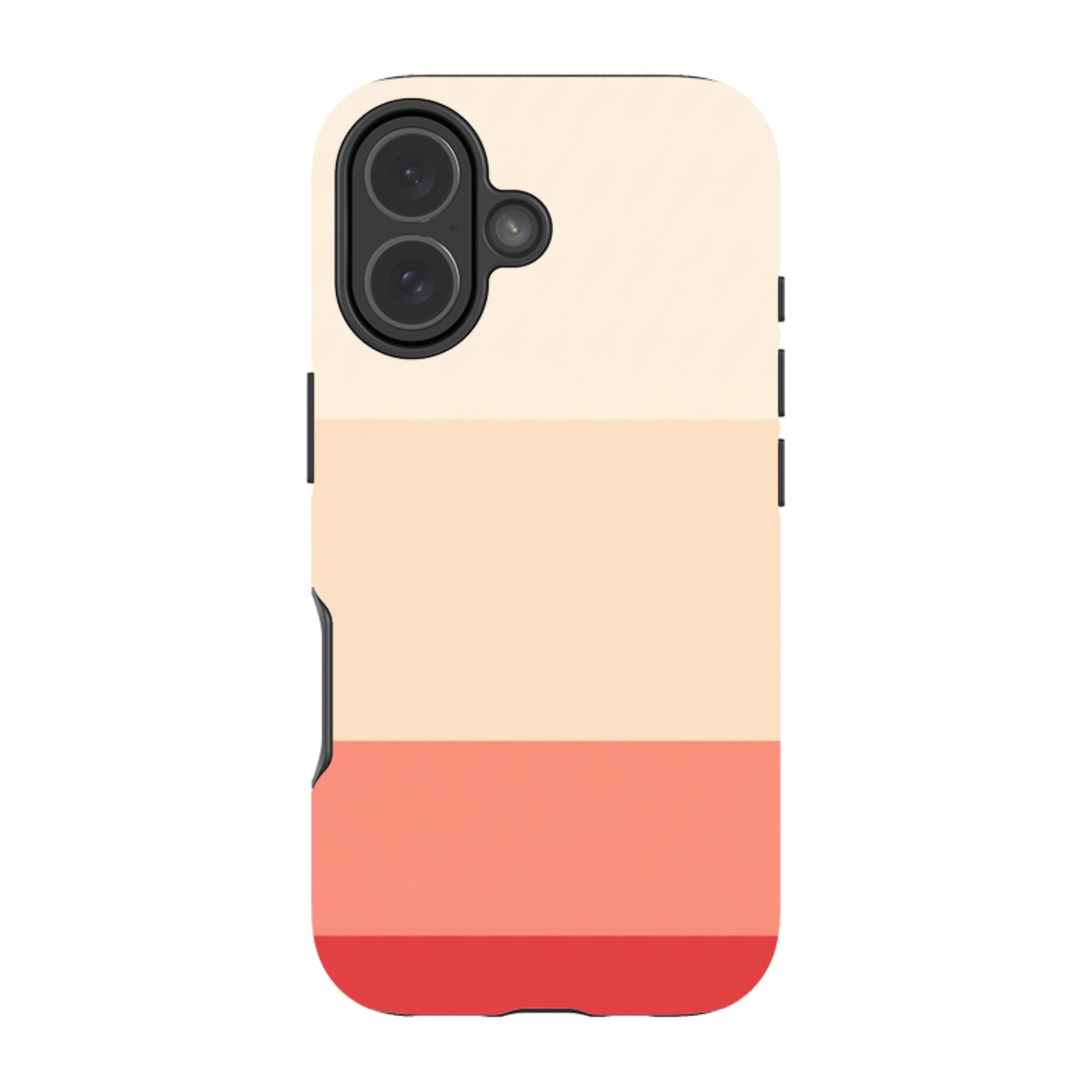 iPhone Tough Case - Crimson Red Gradient