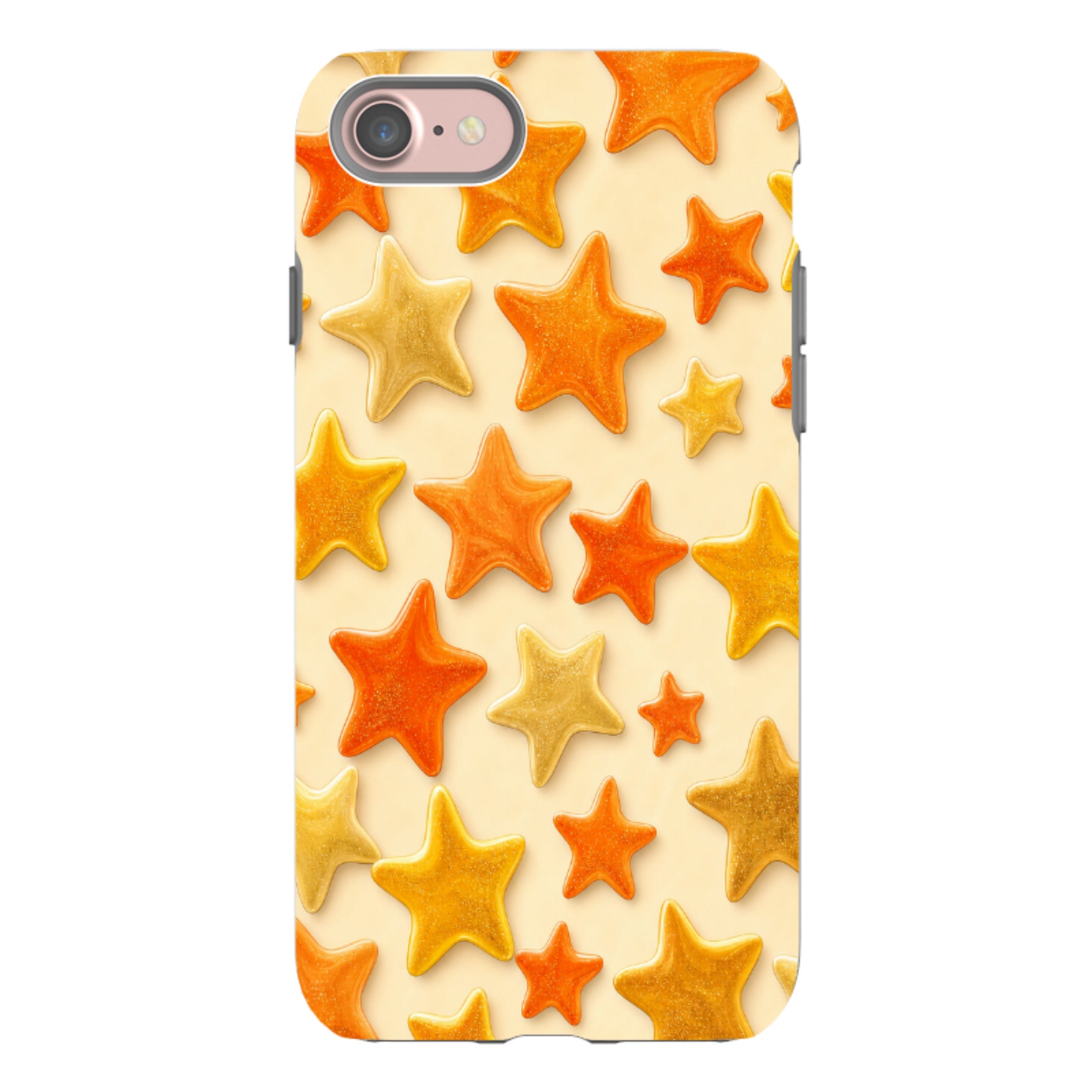 iPhone Tough Case - Orange Star