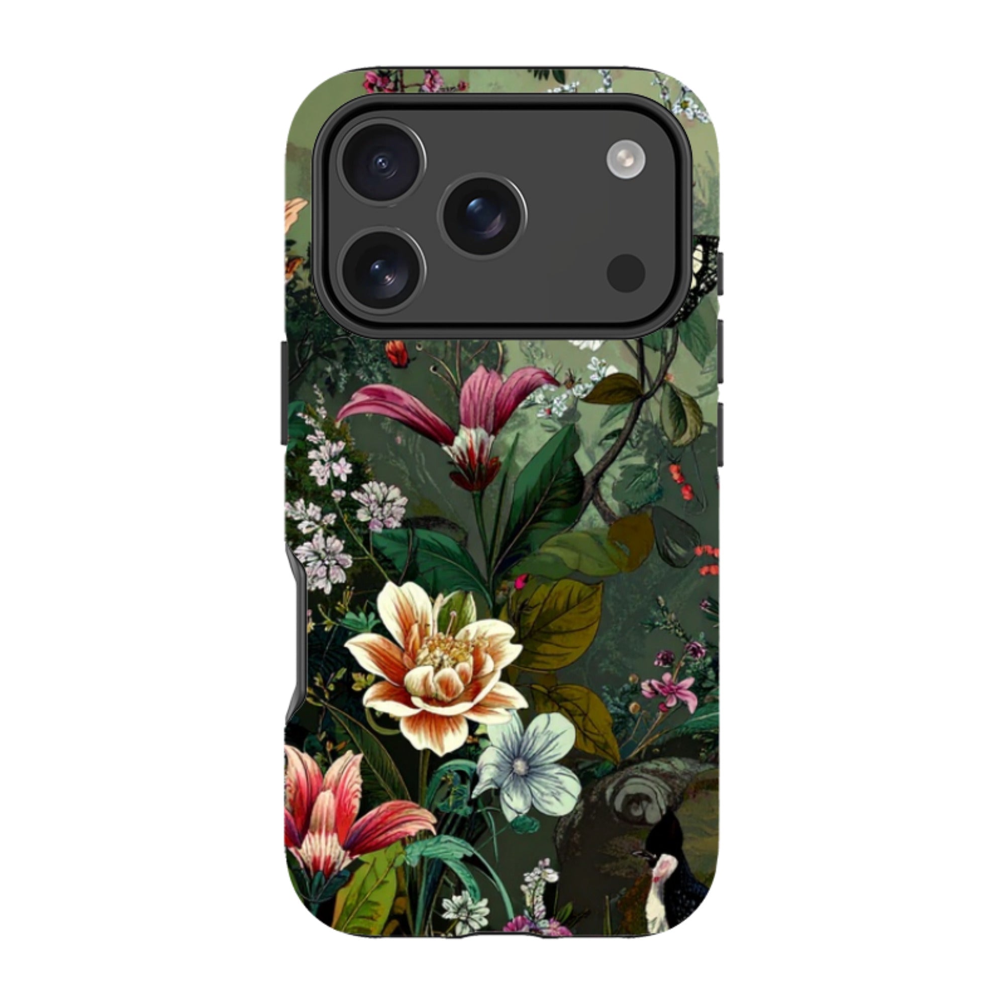 iPhone MagSafe Tough Case - Green Vyne Butterfly