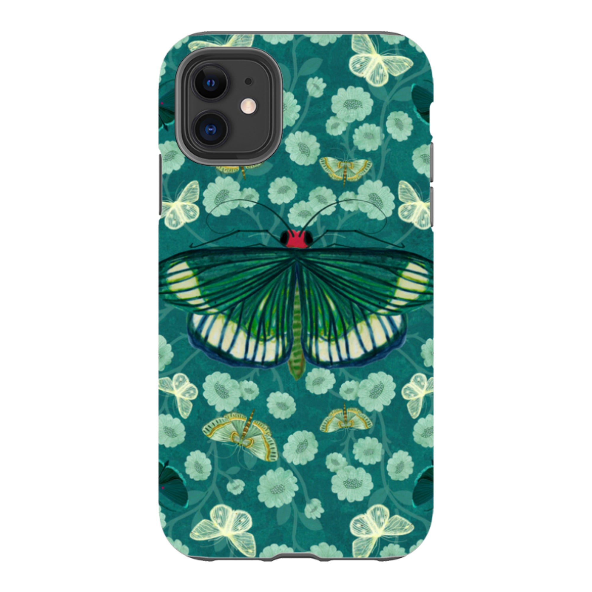 iPhone Tough Case - Big Moth 2 By Katherine Quinn