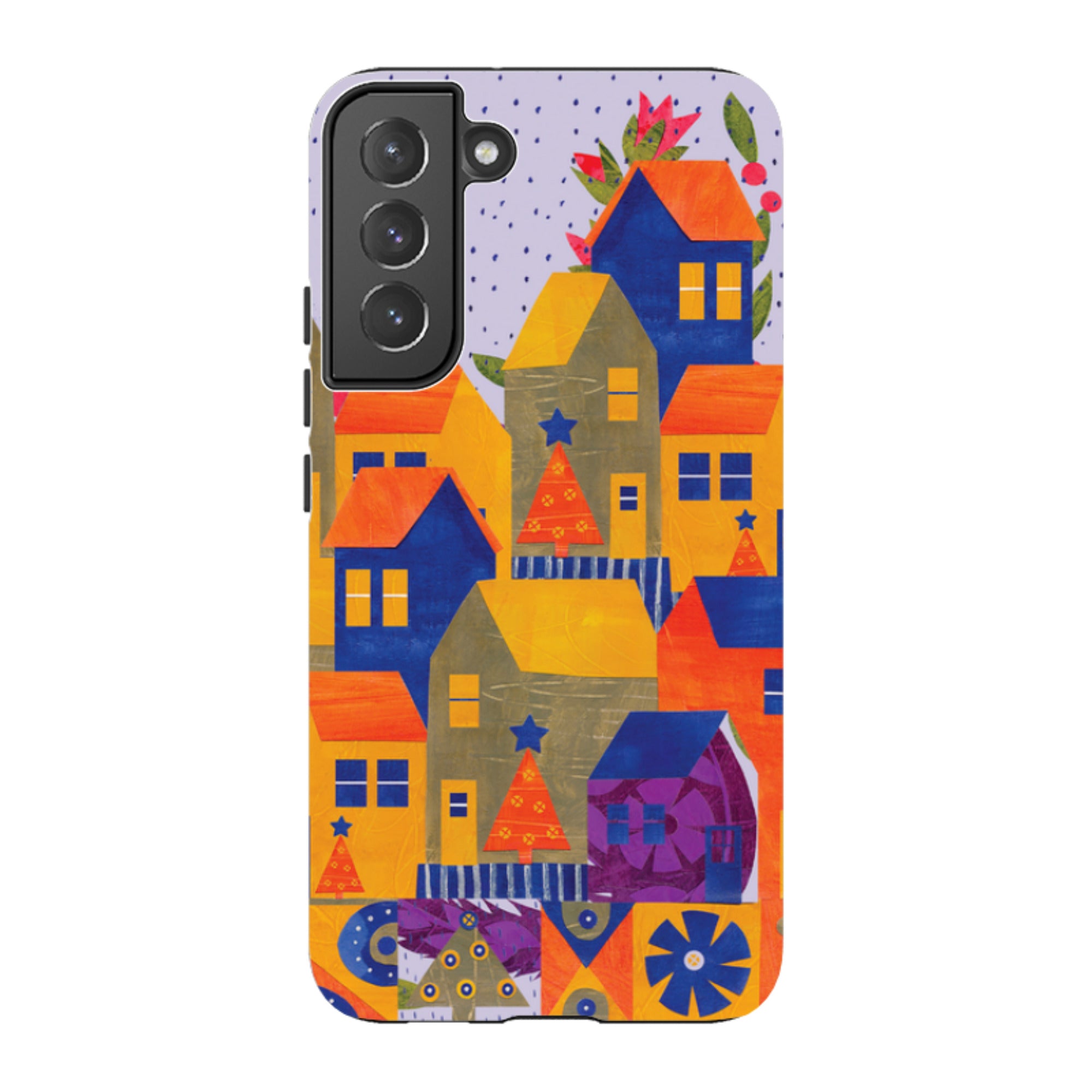 Samsung Tough Case - Winter Village I By Tracey English