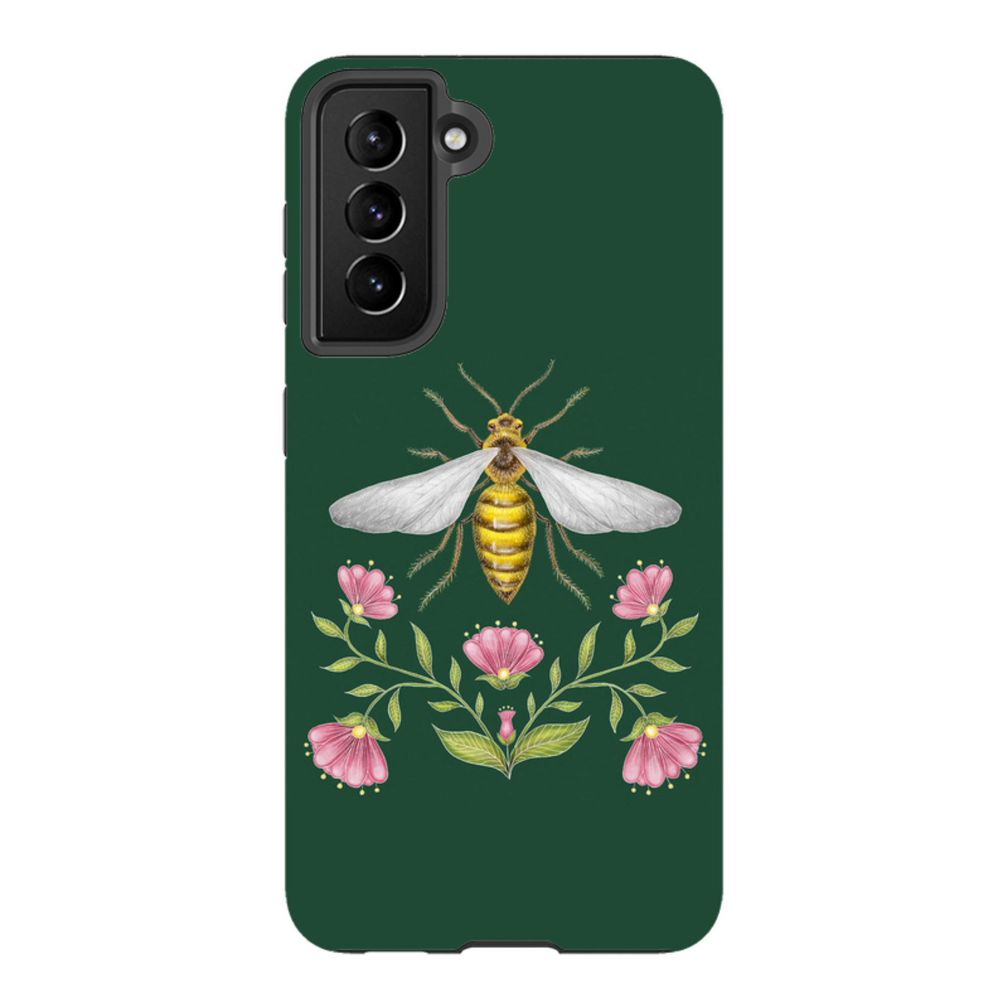 Samsung Tough Case - Wings Of Freedom Emerald By Catherine Rowe