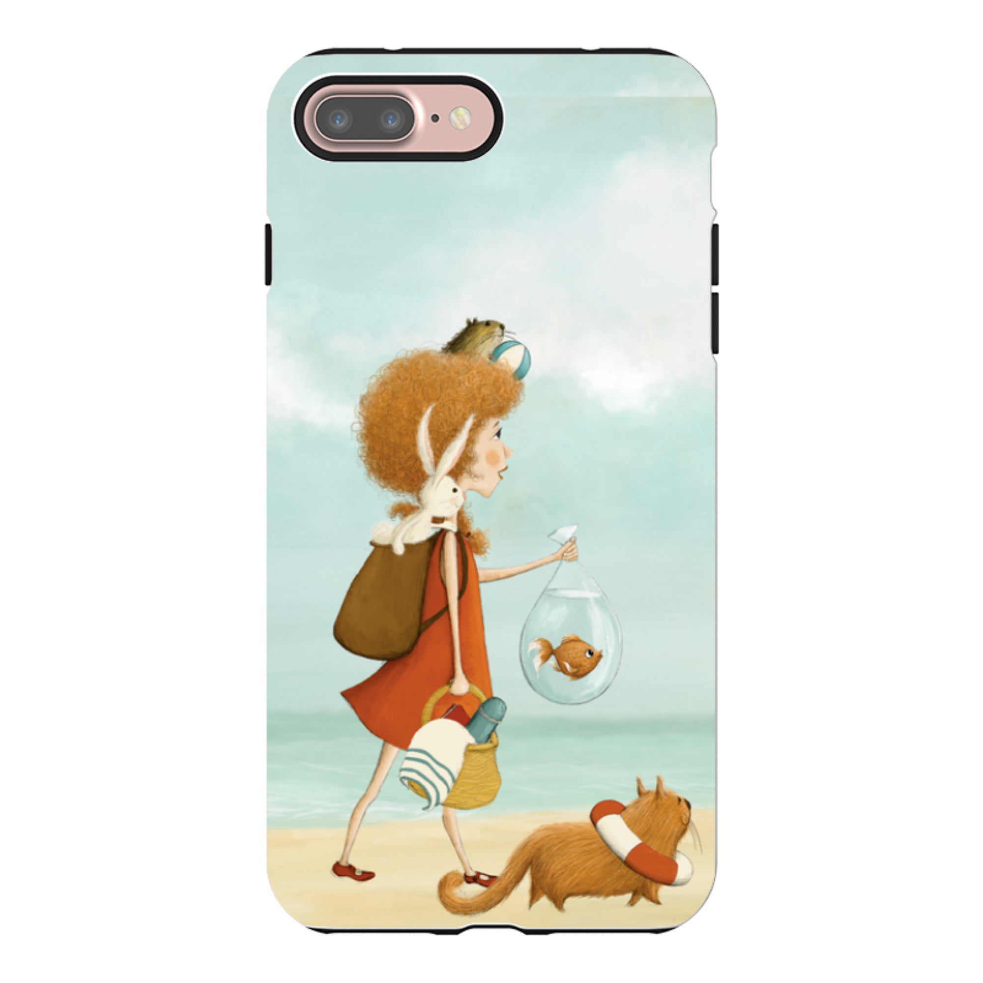 iPhone Tough Case - On Vacation By Maja Lindberg