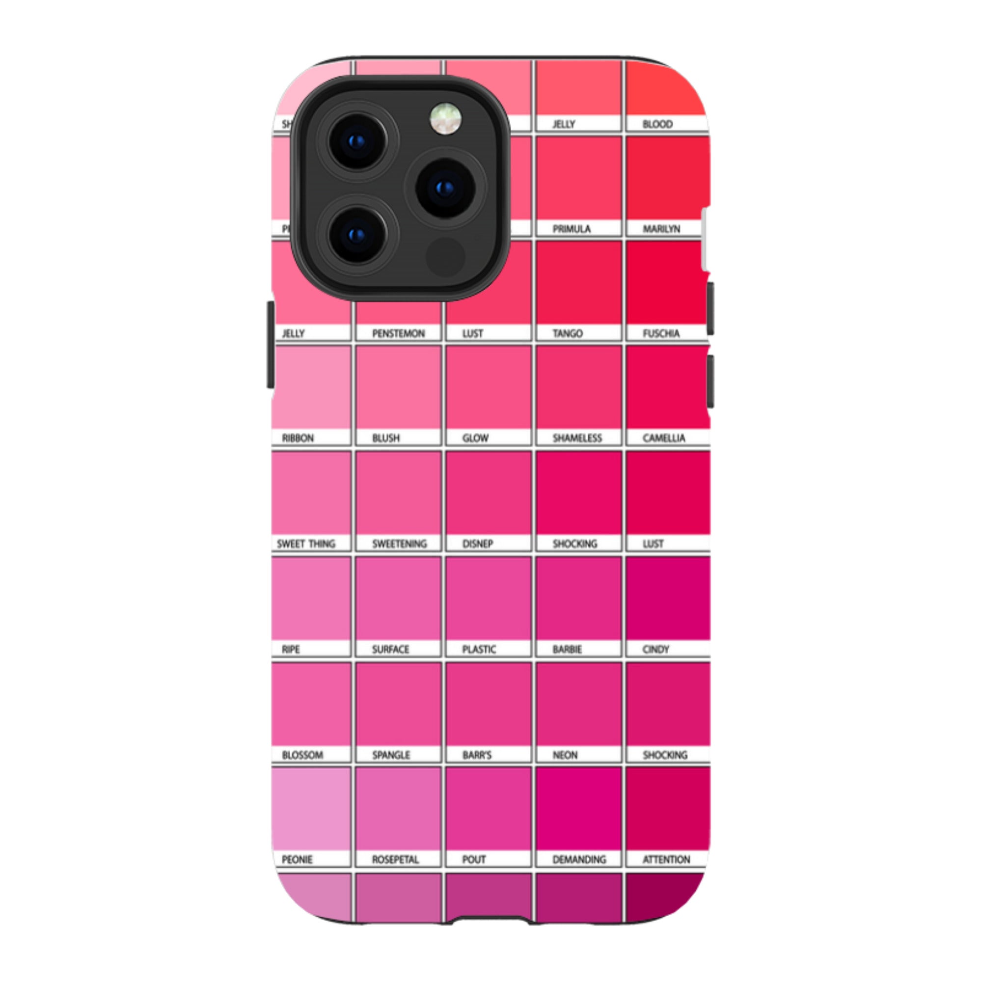 iPhone Tough Case - Pink Chromology By Kitty Joseph