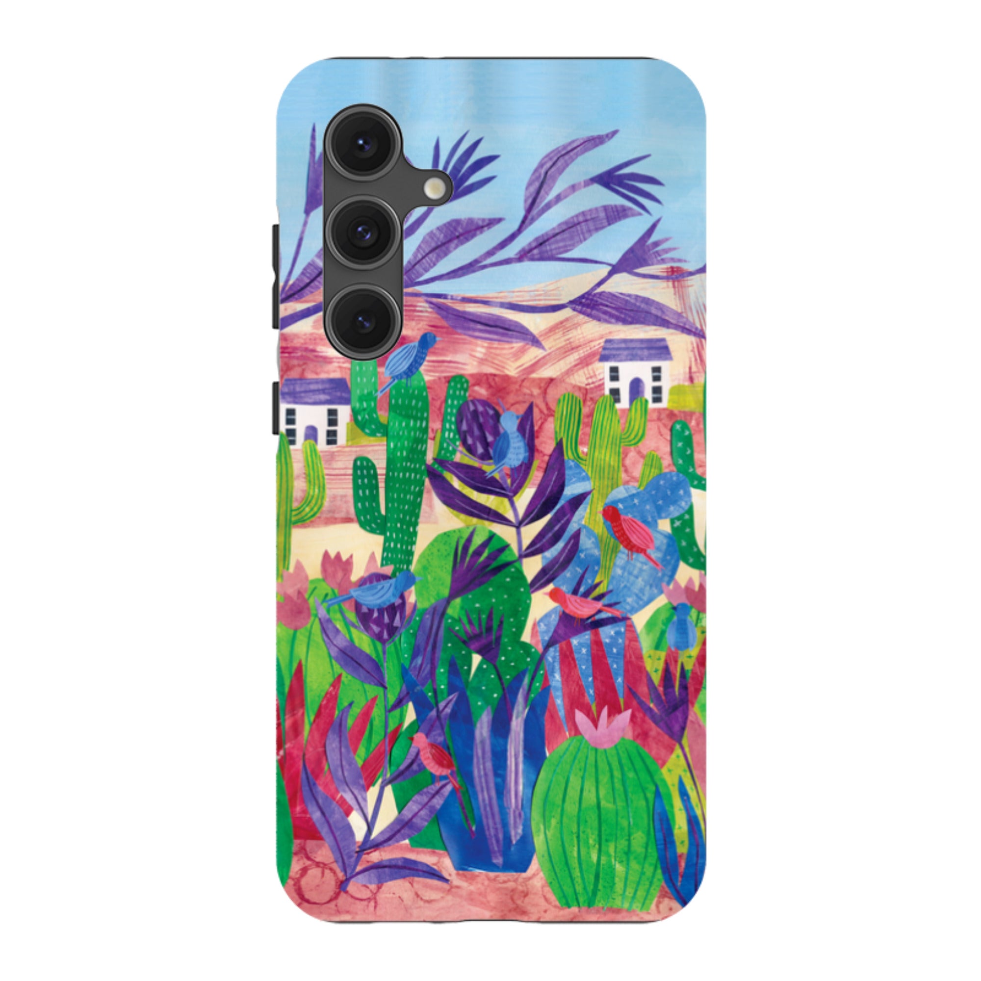 Samsung Tough Case - Desert Cactus By Tracey English