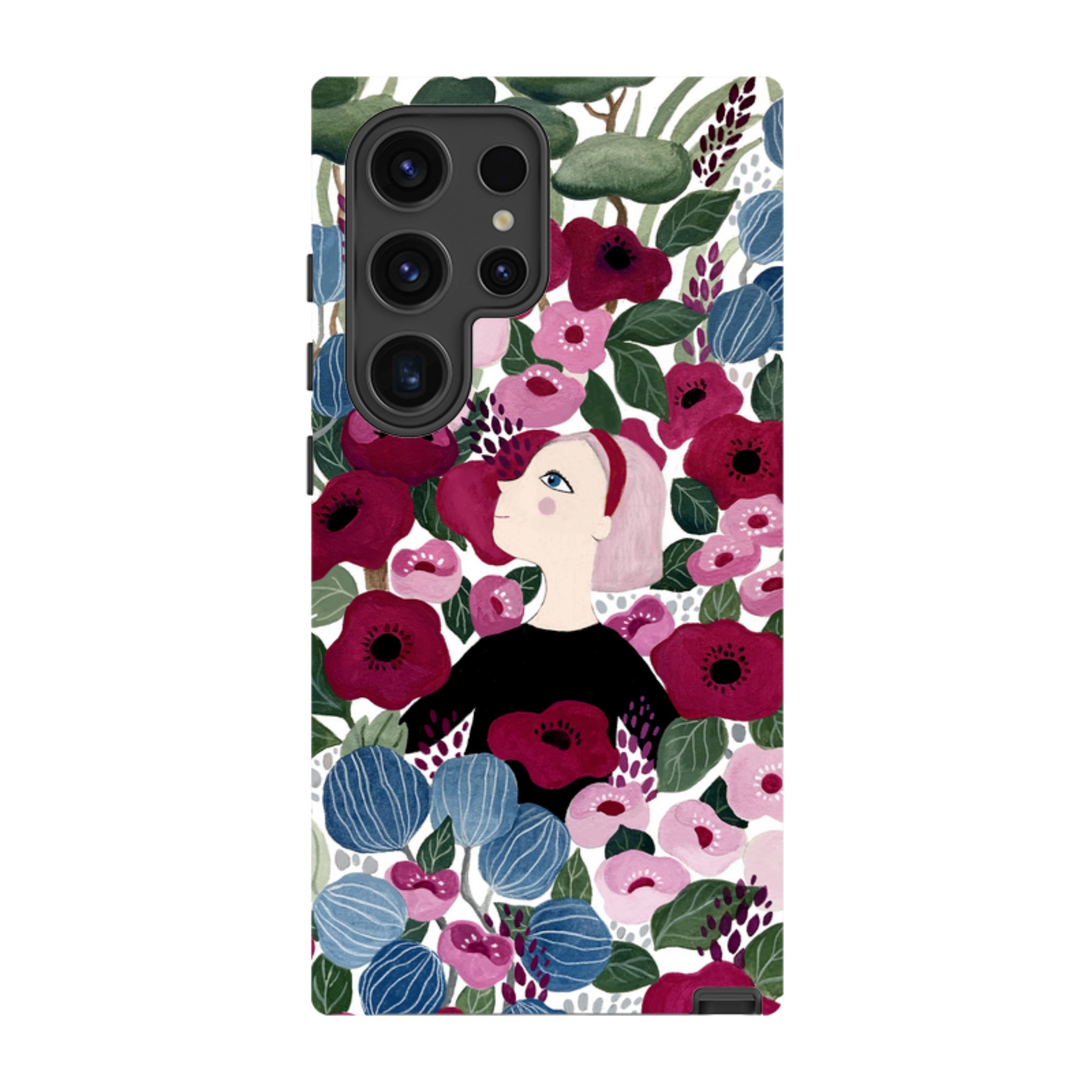 Samsung Tough Case - Flower Garden By Bex Parkin