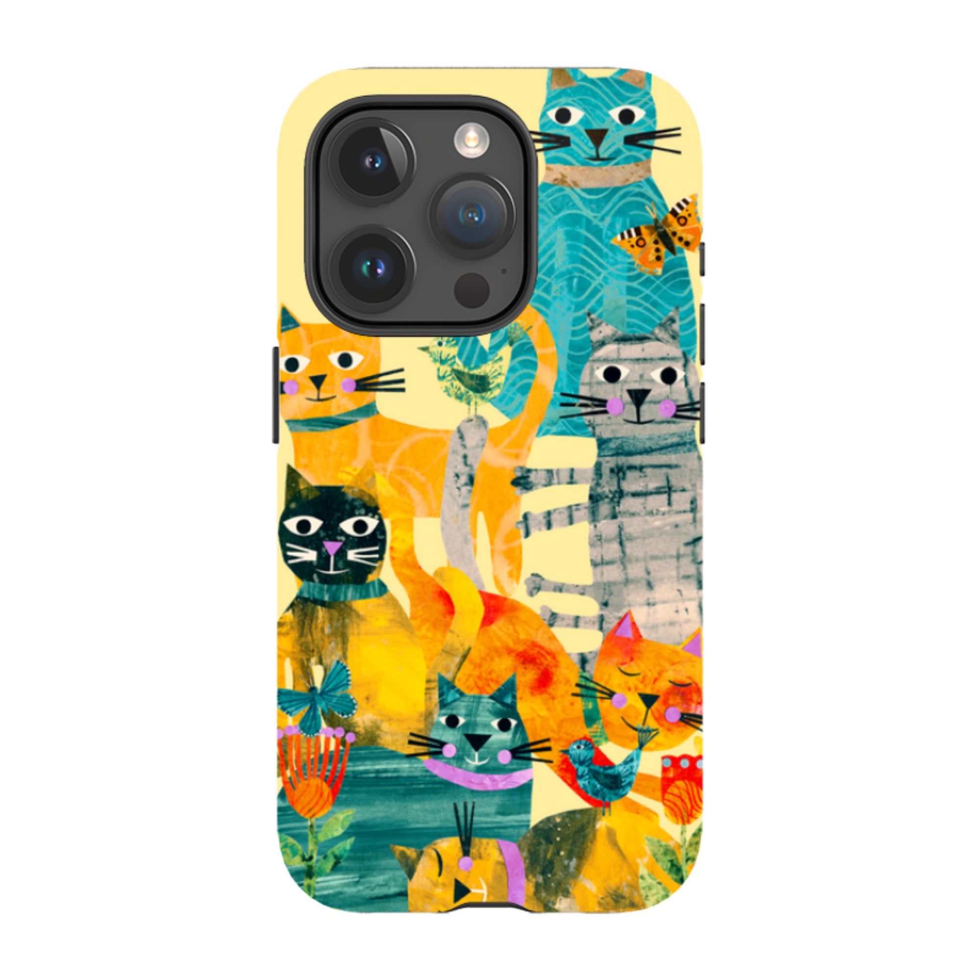 iPhone Case - Cat Party III By Tracey English