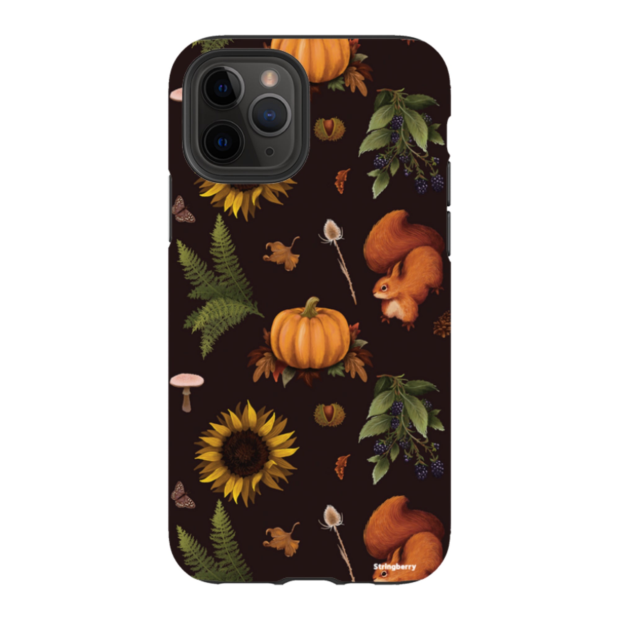 iPhone Tough Case - Autumn Pattern I By Anna Stead