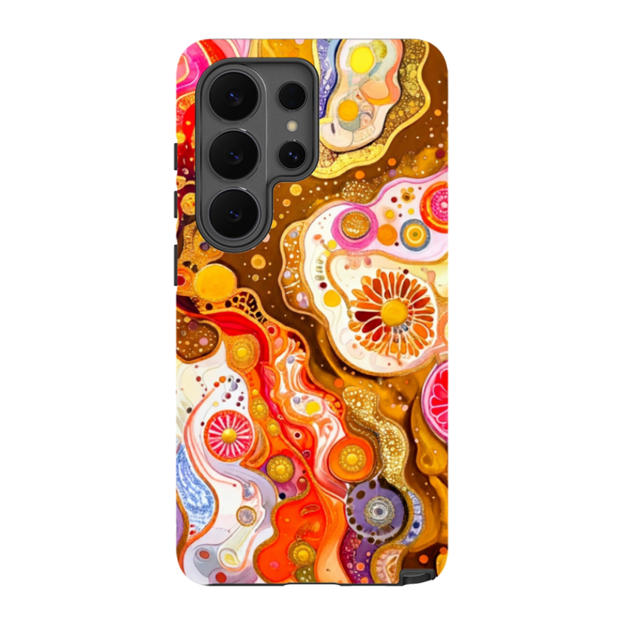 Samsung Tough  Case - Fire Marble