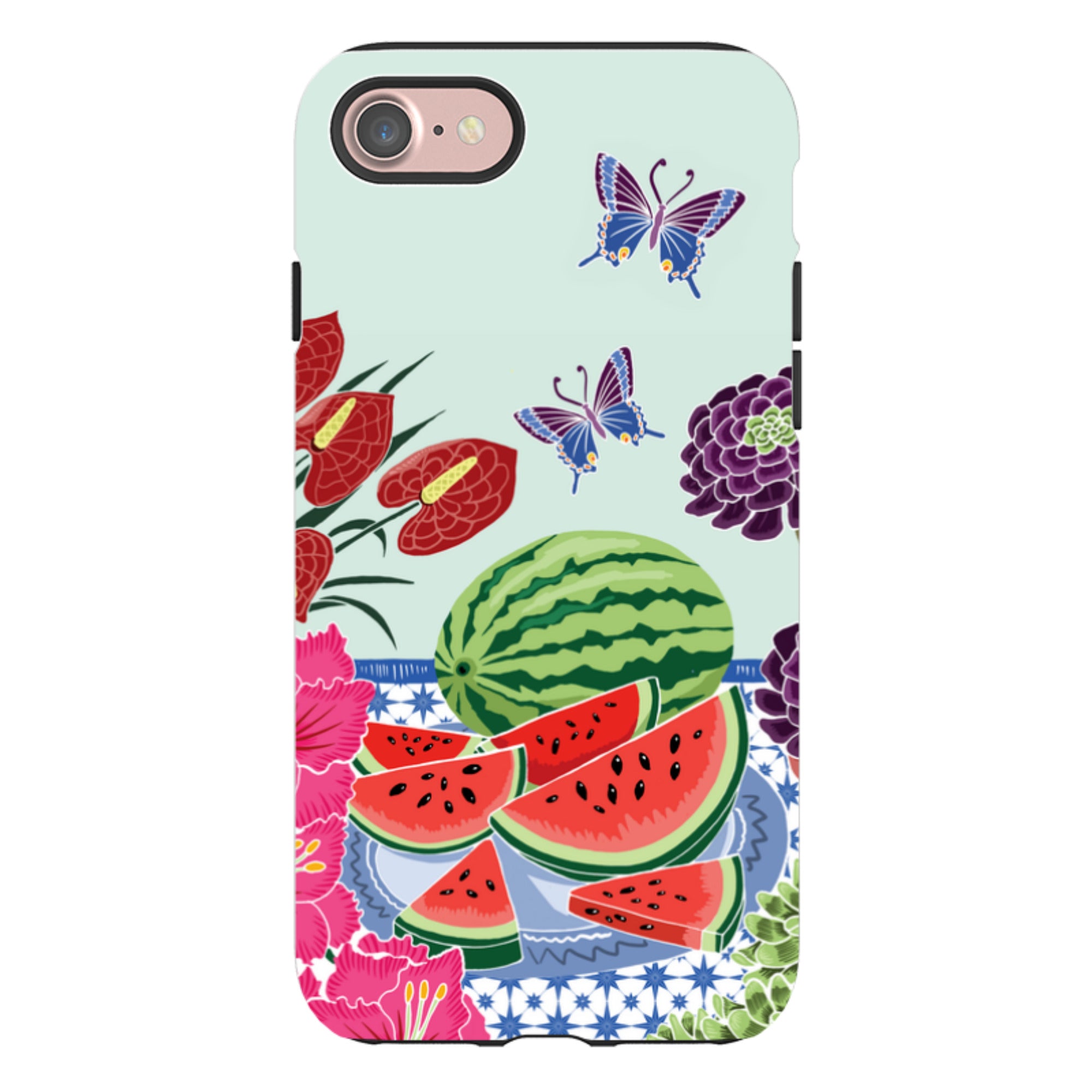 iPhone Tough Case - Watermelon By Kate Heiss