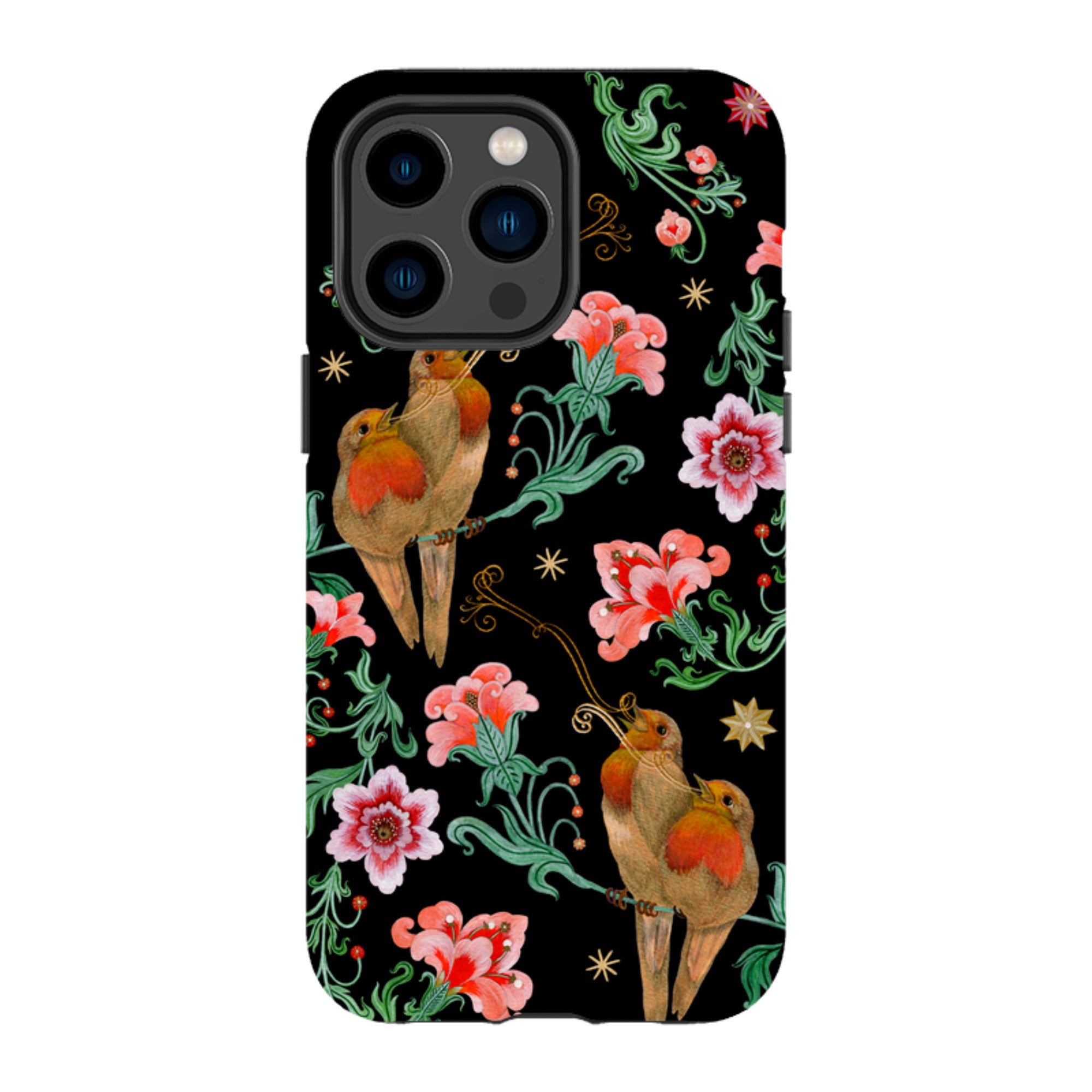 iPhone MagSafe Tough Case - Four Calling Birds By Maria Matos