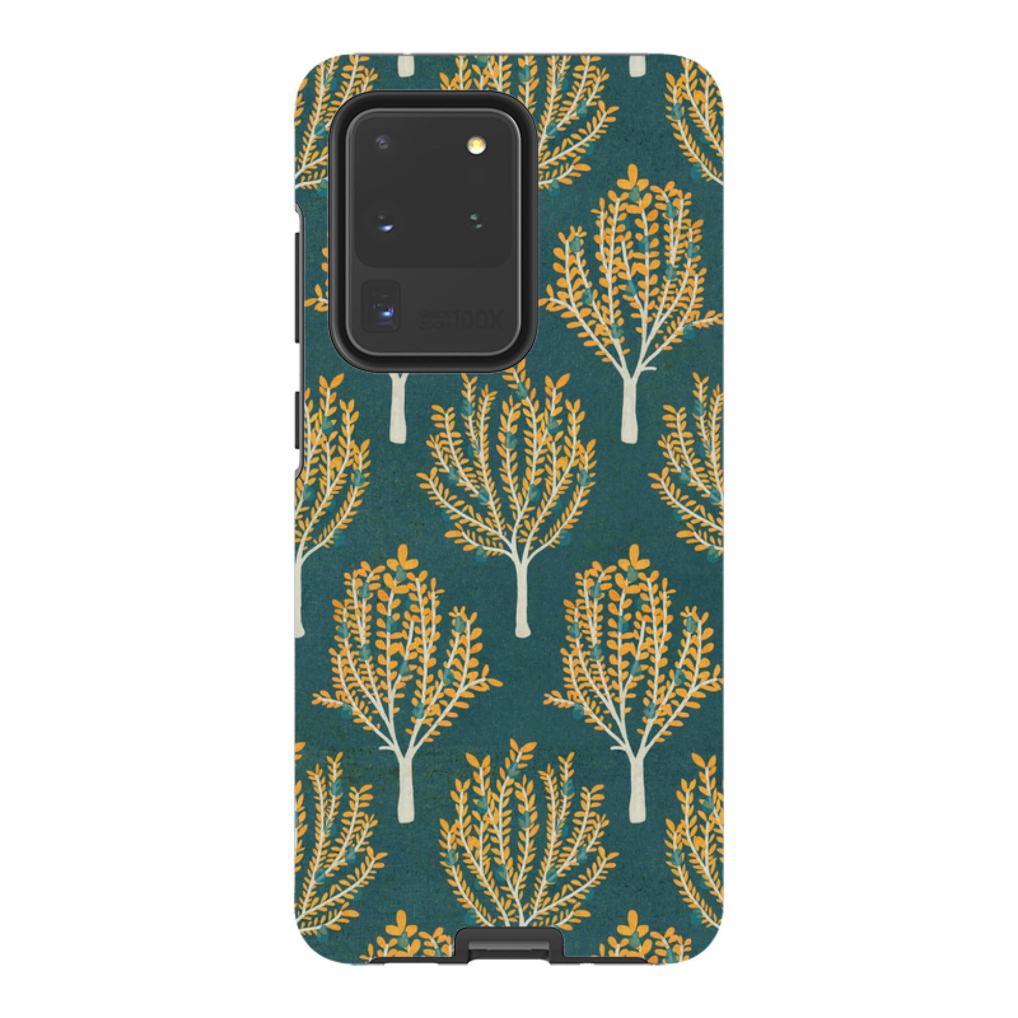 Samsung Tough Case - Pear Trees Teal By Katherine Quinn