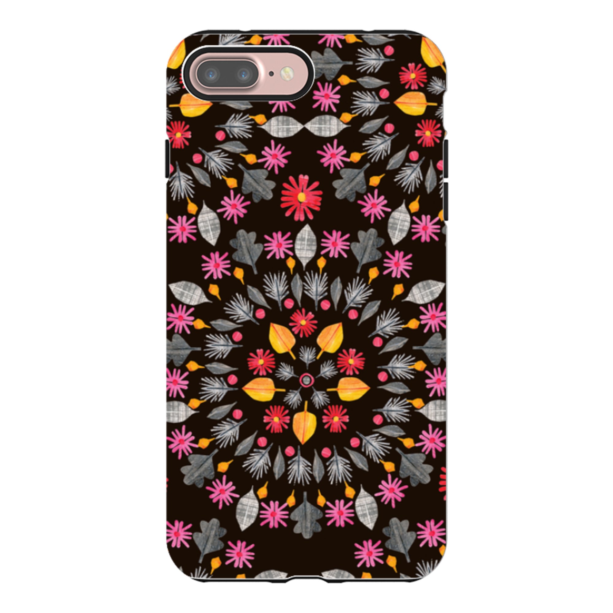 iPhone Tough Case - Autumn Mandala By Tracey English