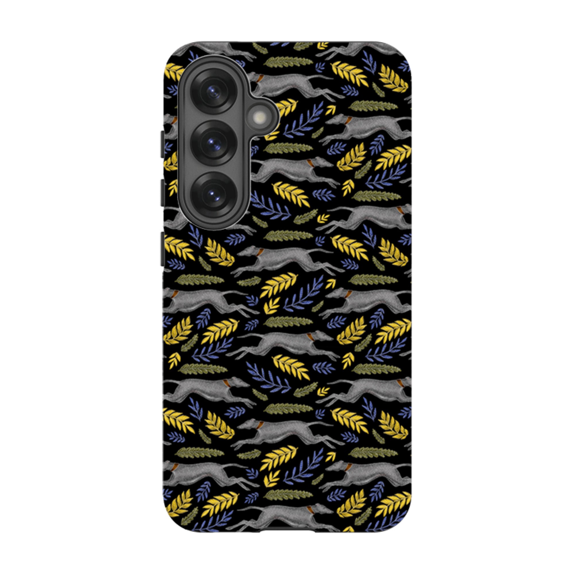 Samsung Tough Case - Greyhound Pattern By Catherine Rowe