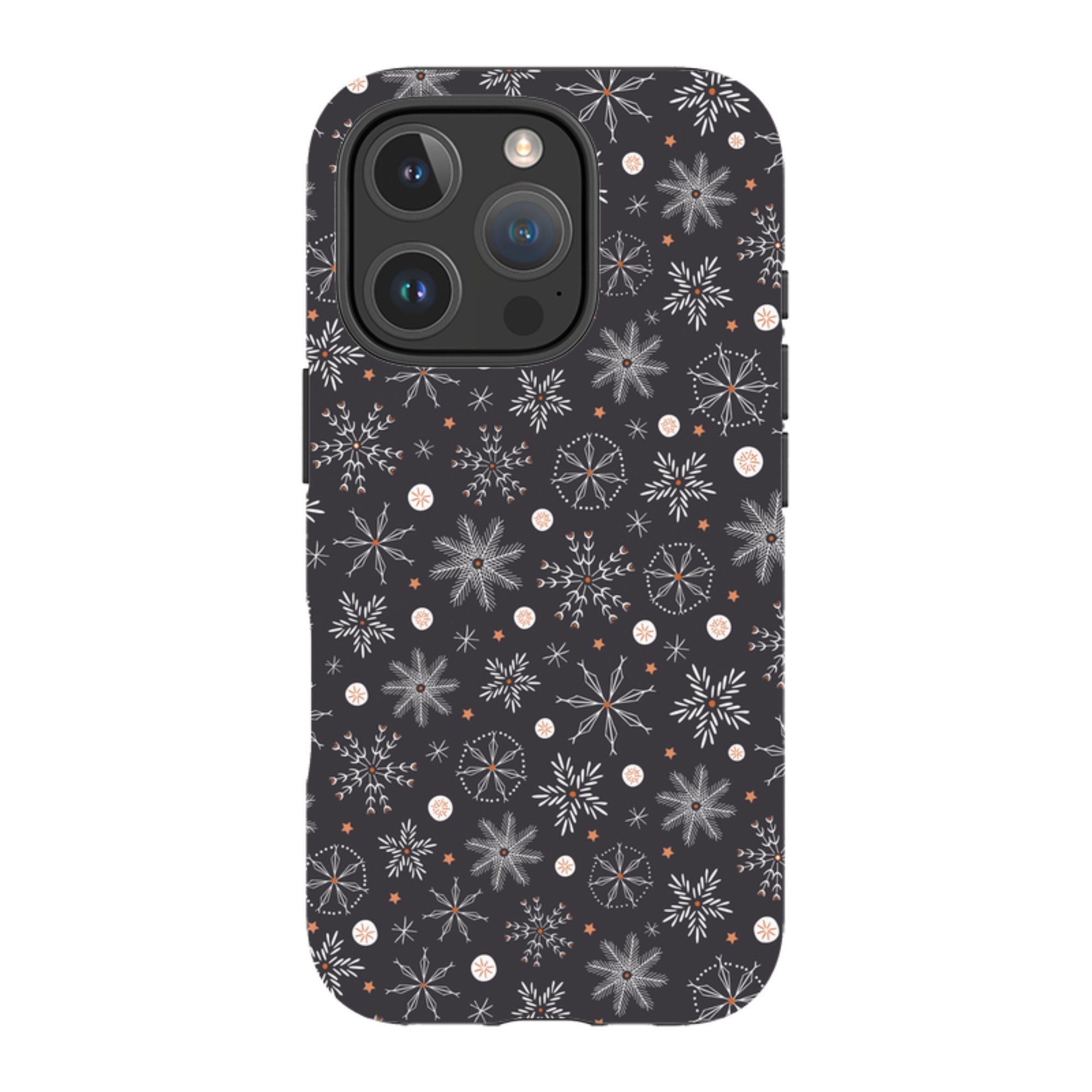 iPhone Tough Case - Christmas Snowflakes II By Ali Brookes