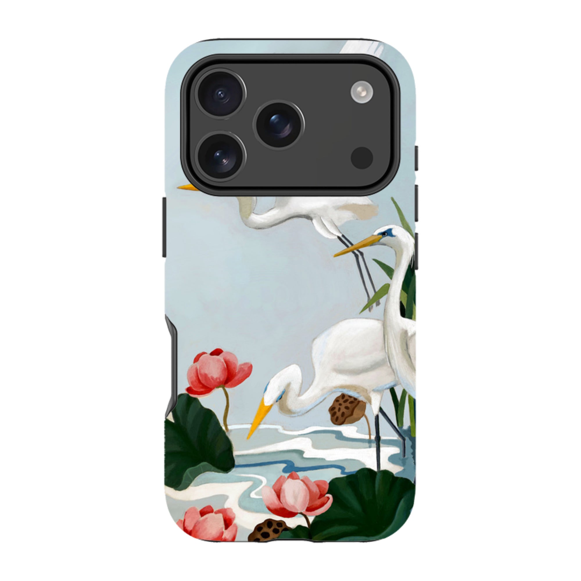 iPhone Tough Case - Egrets And Lillie's By Bex Parkin