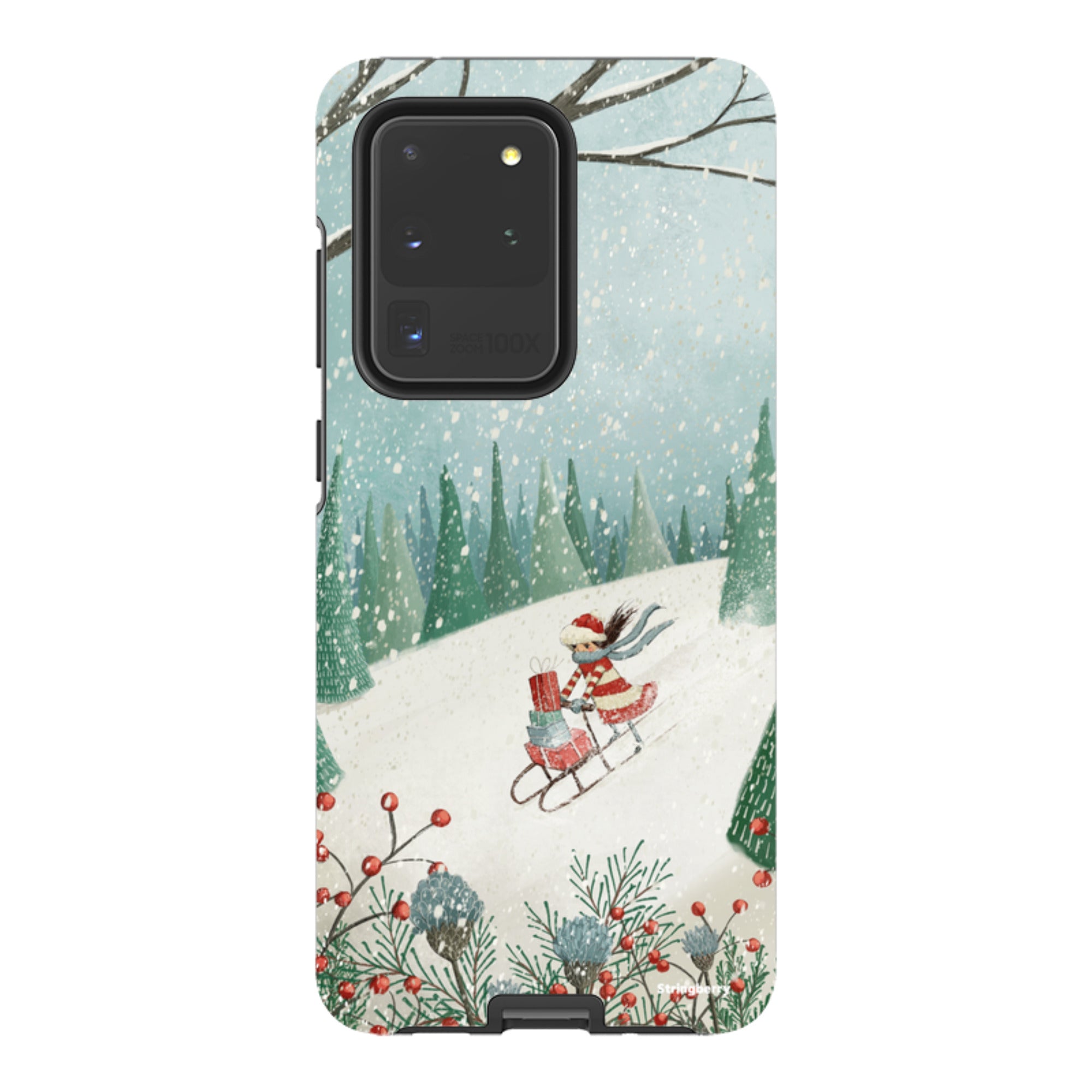 Samsung Tough Case - Sleigh Delivery By Maja Lindberg