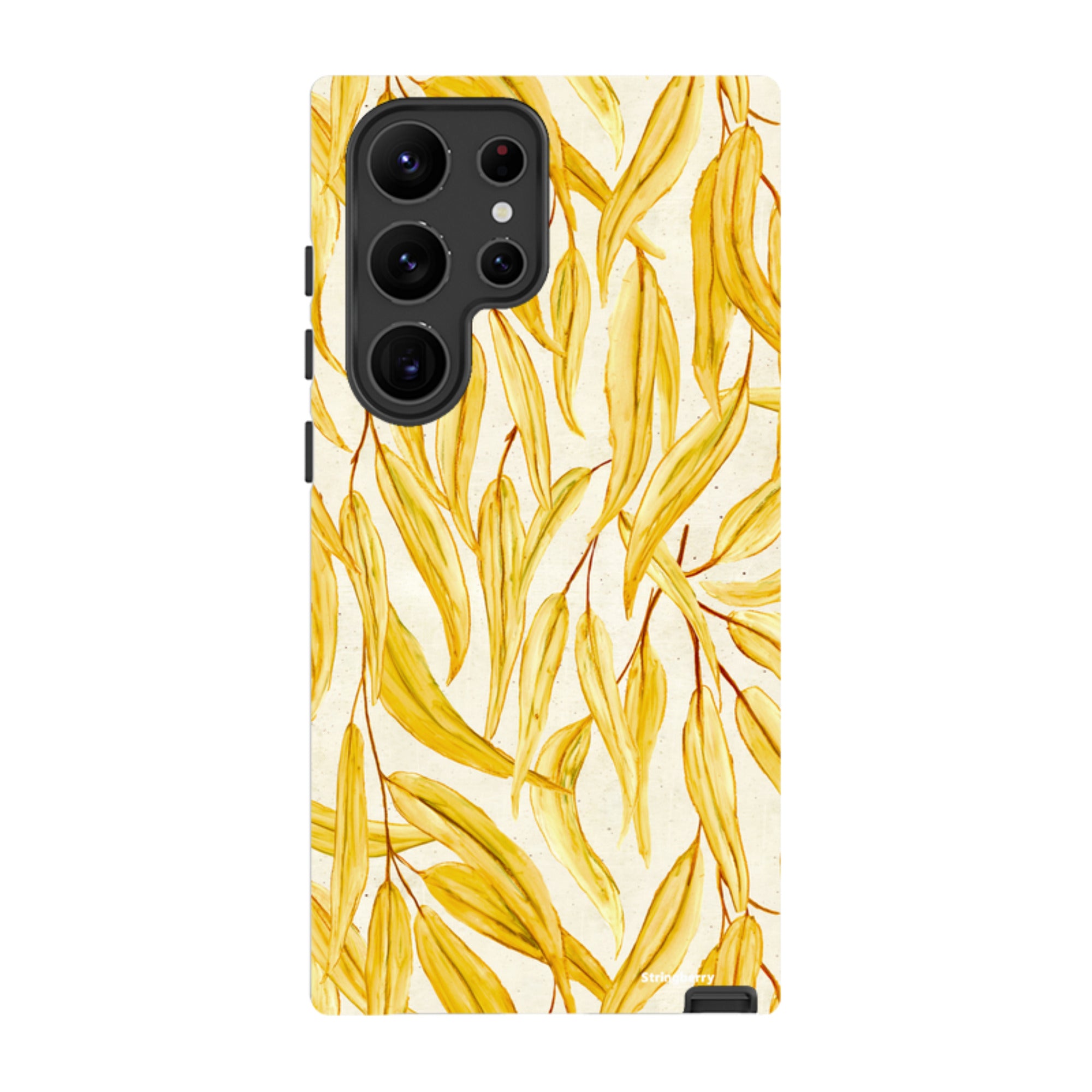 Samsung Tough Case - Gum Yellow By Katherine Quinn