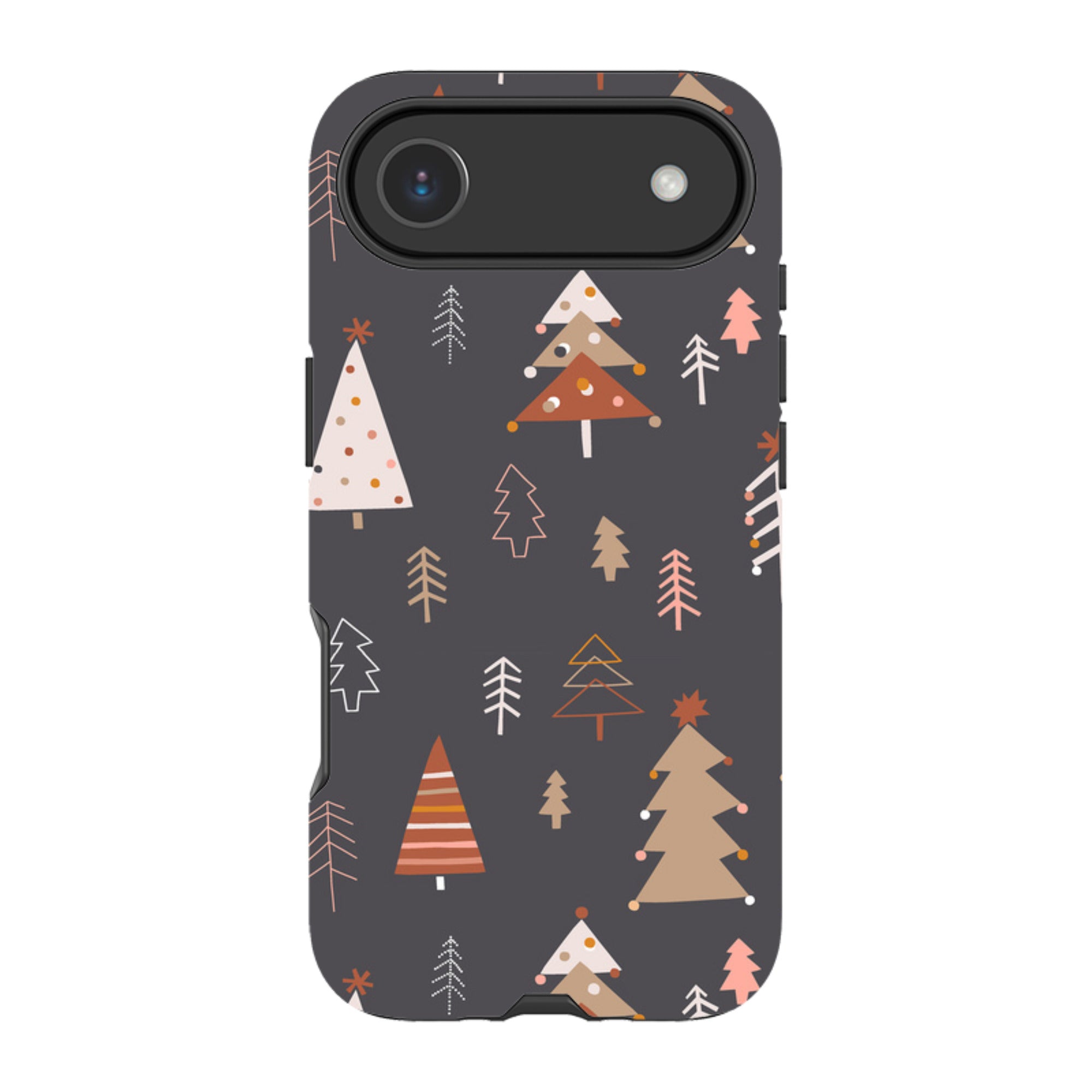 iPhone Tough Case - Dark Xmas Trees