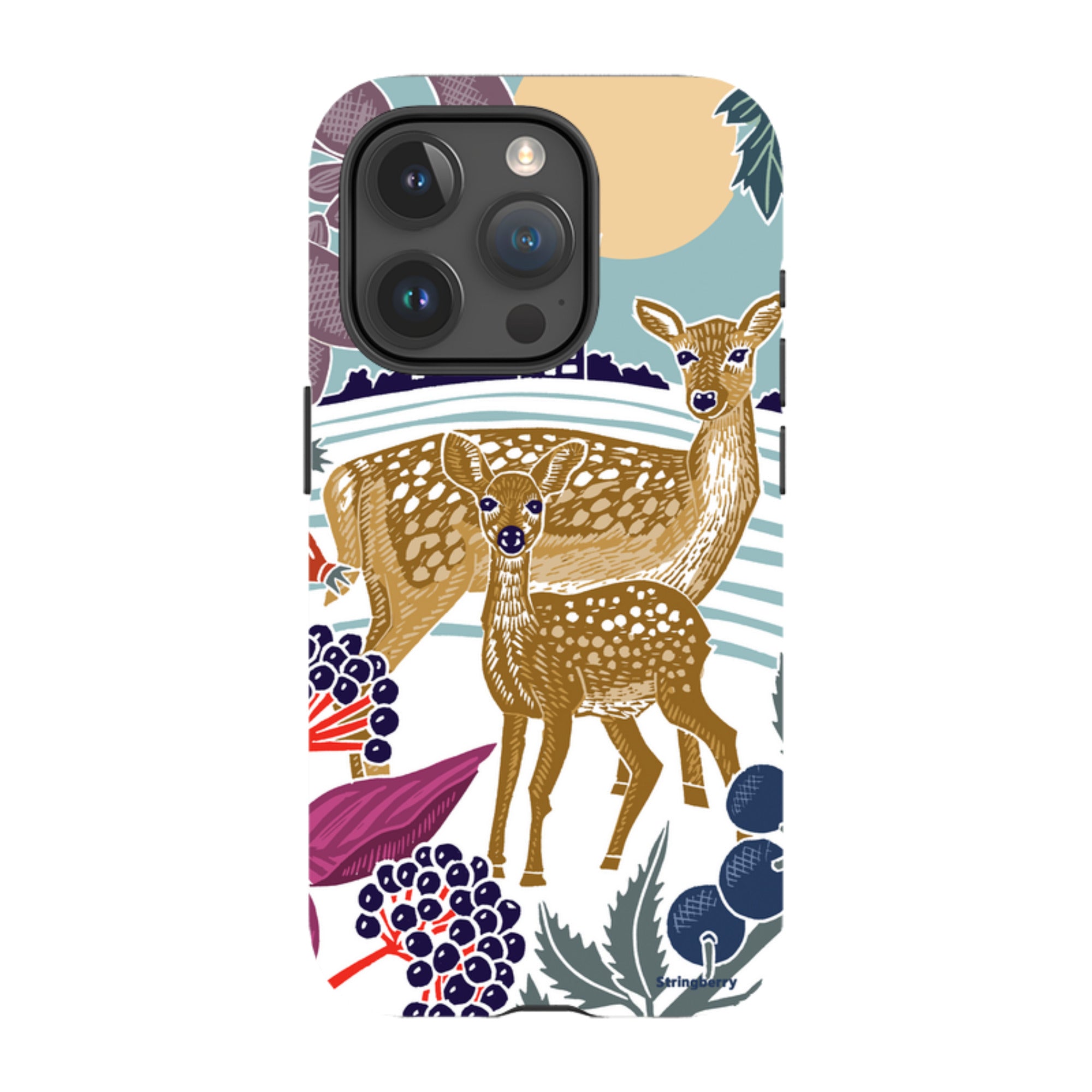 iPhone Tough Case - Deer By Kate Heiss