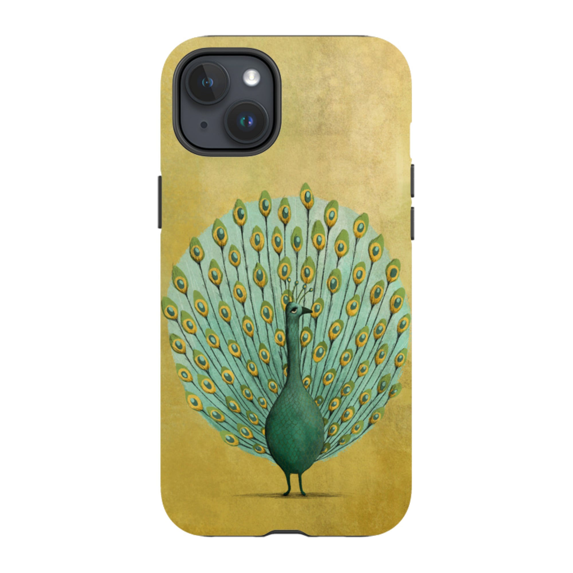 iPhone Tough Case - Peacock By Maja Lindberg