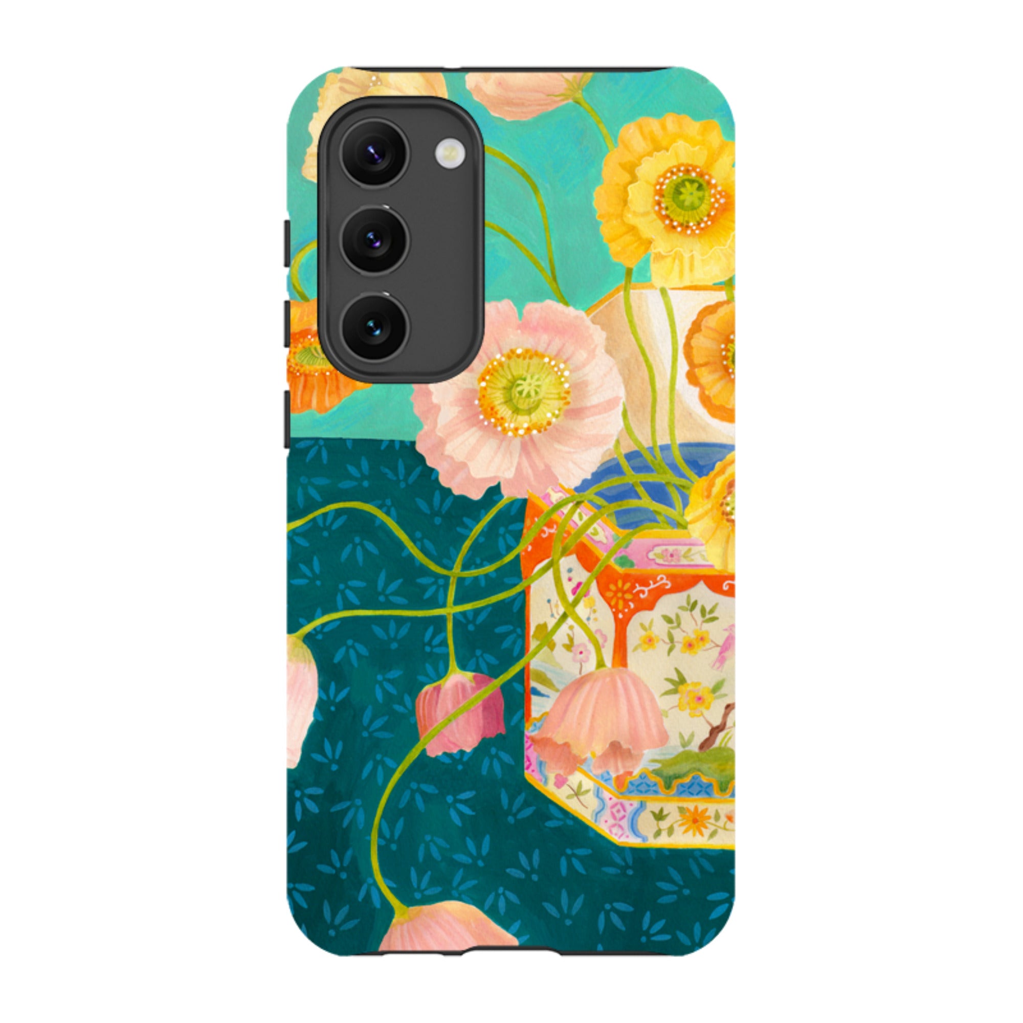 Samsung Tough Case - Poppies By Bex Parkin
