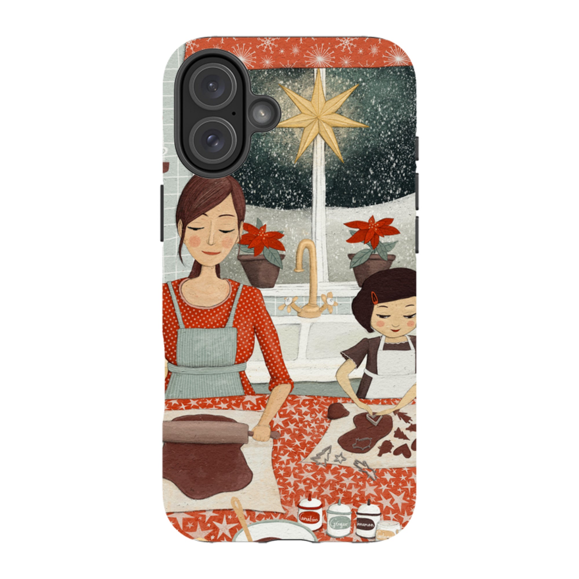 iPhone Tough Case - Sugar and Spice By Maja Lindberg