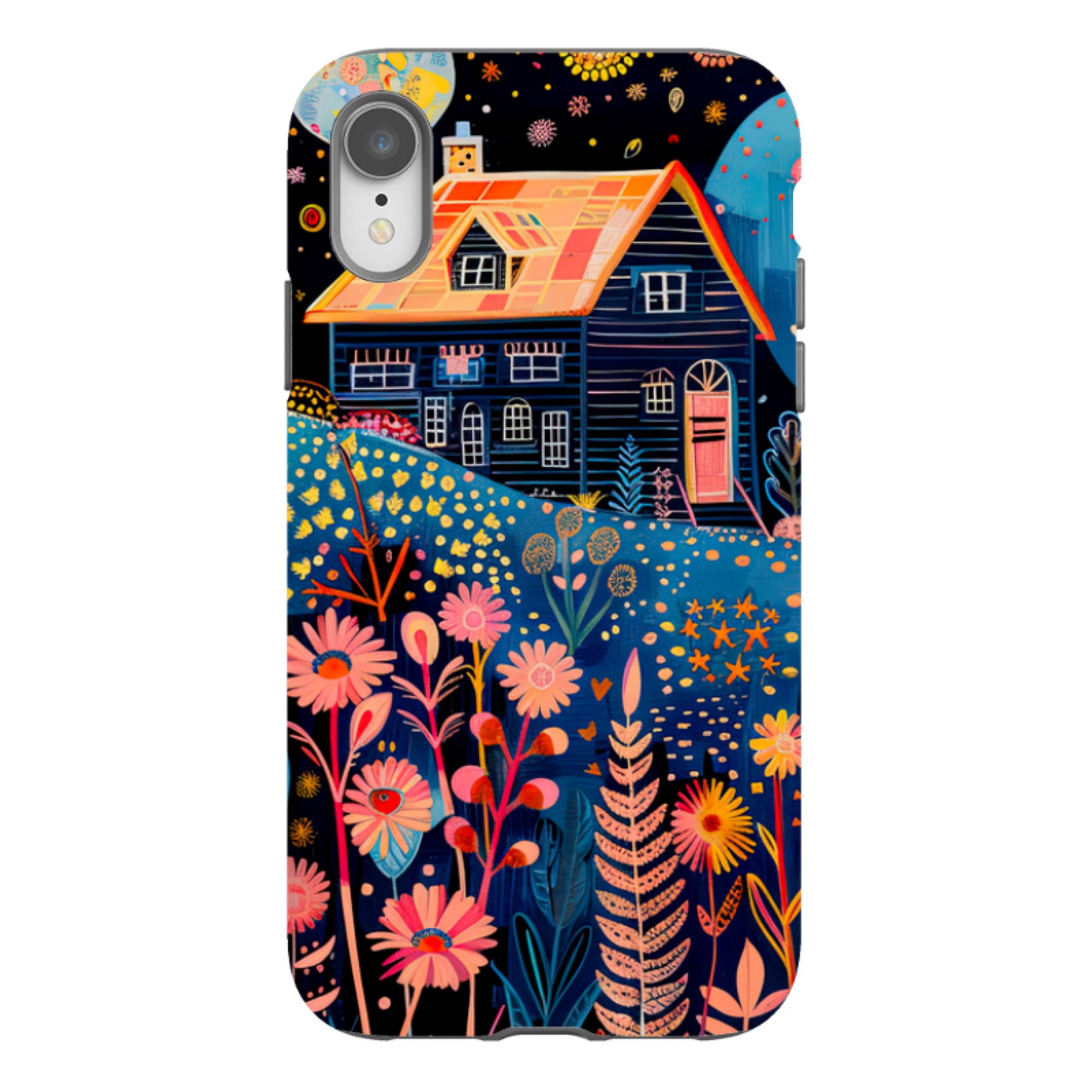 iPhone Case - Folk Art House V