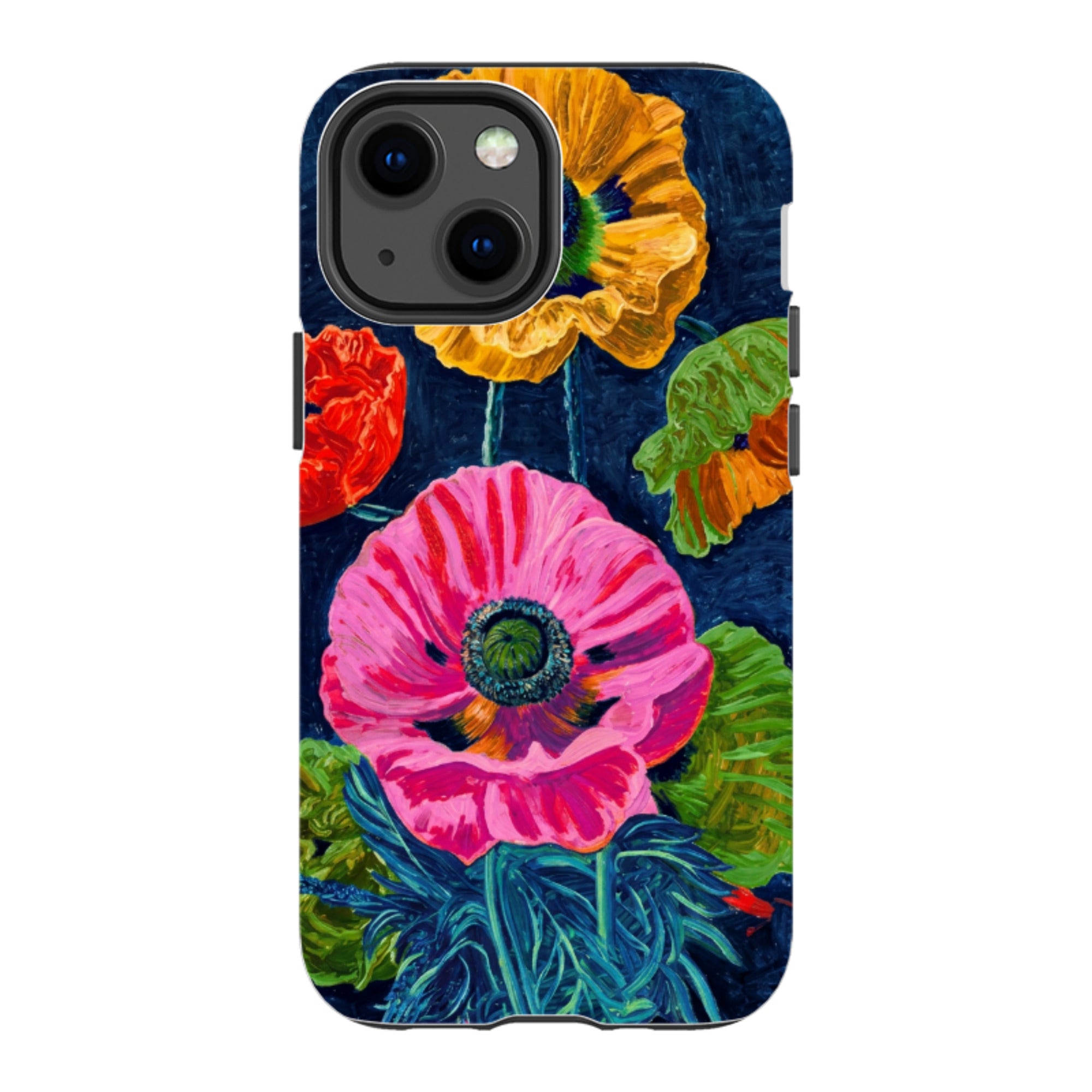 iPhone Tough Case - Kisling Poppy Blue